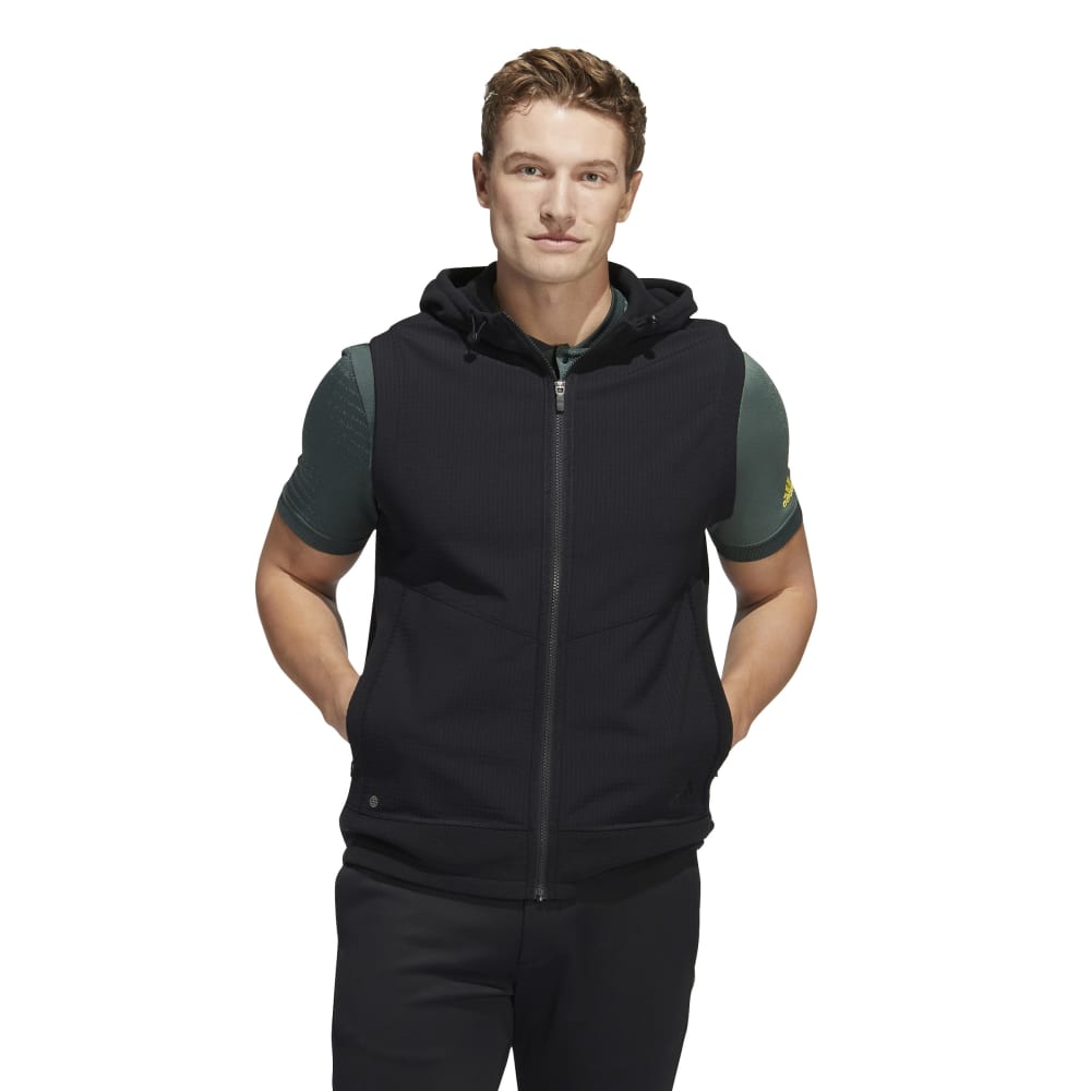 adidas Hooded Full Zip Golf Vest HF6566 – Image 2