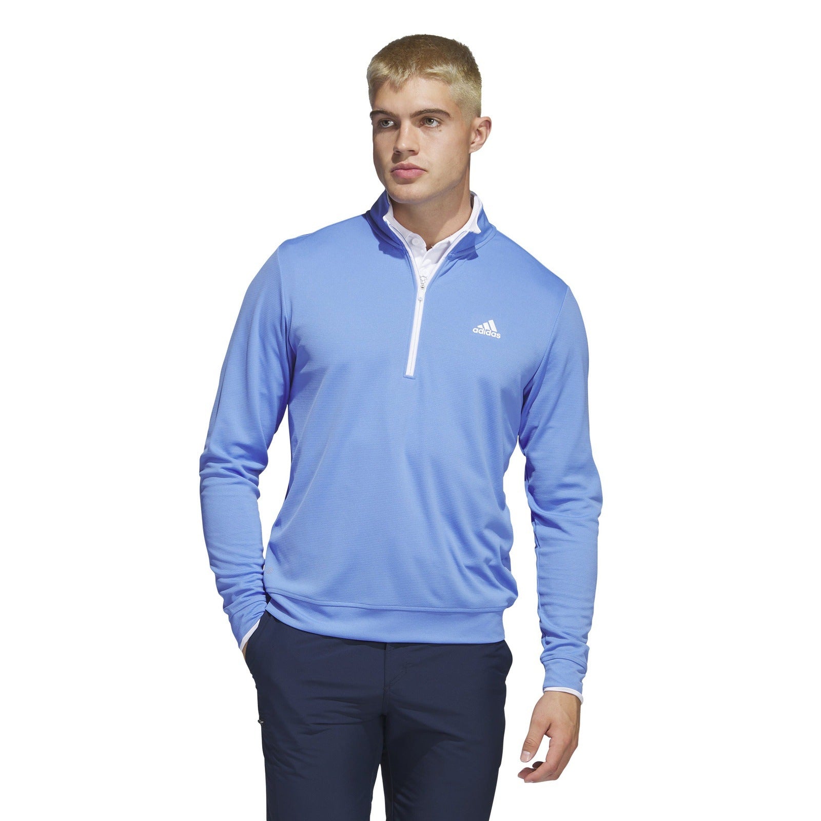 adidas UPF Lightweight 1/4 Zip Golf Mid layer HR8955 – Image 2