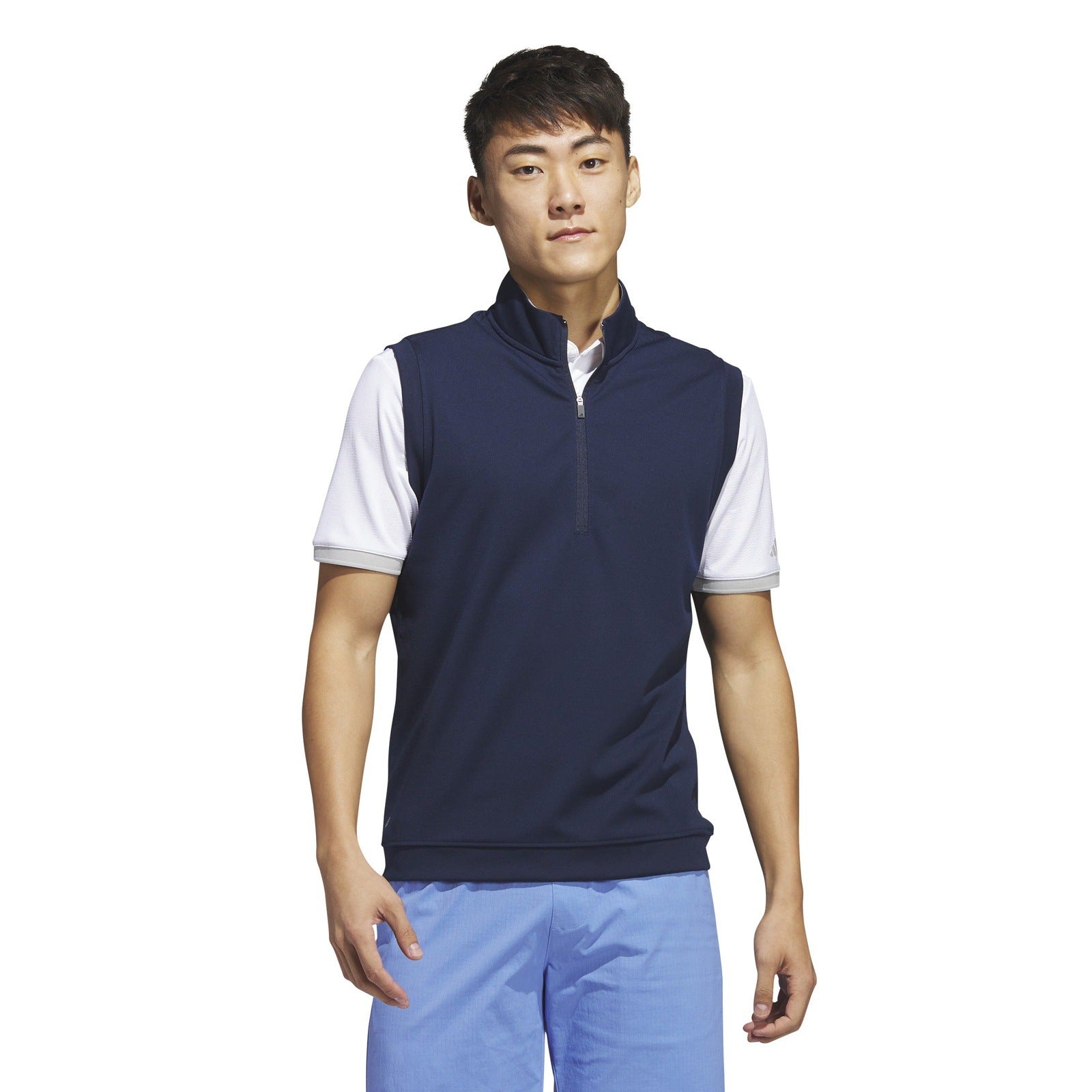 adidas Elevated 1/4 zip Golf Vest IB4541 – Image 2