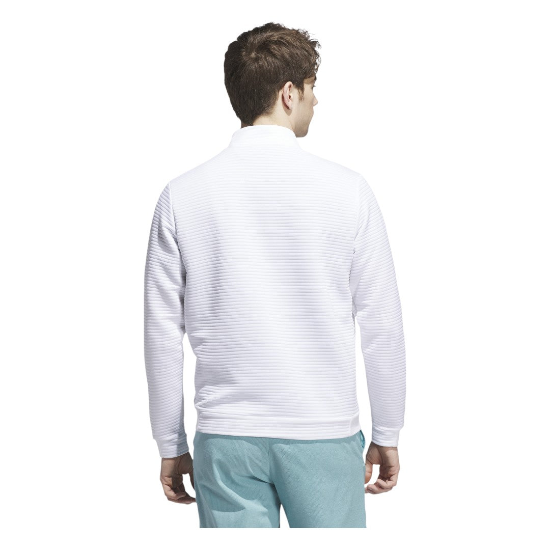 adidas Ultimate365 DWR Textured 1/4 Zip Golf Mid Layer IL0559 – Image 2