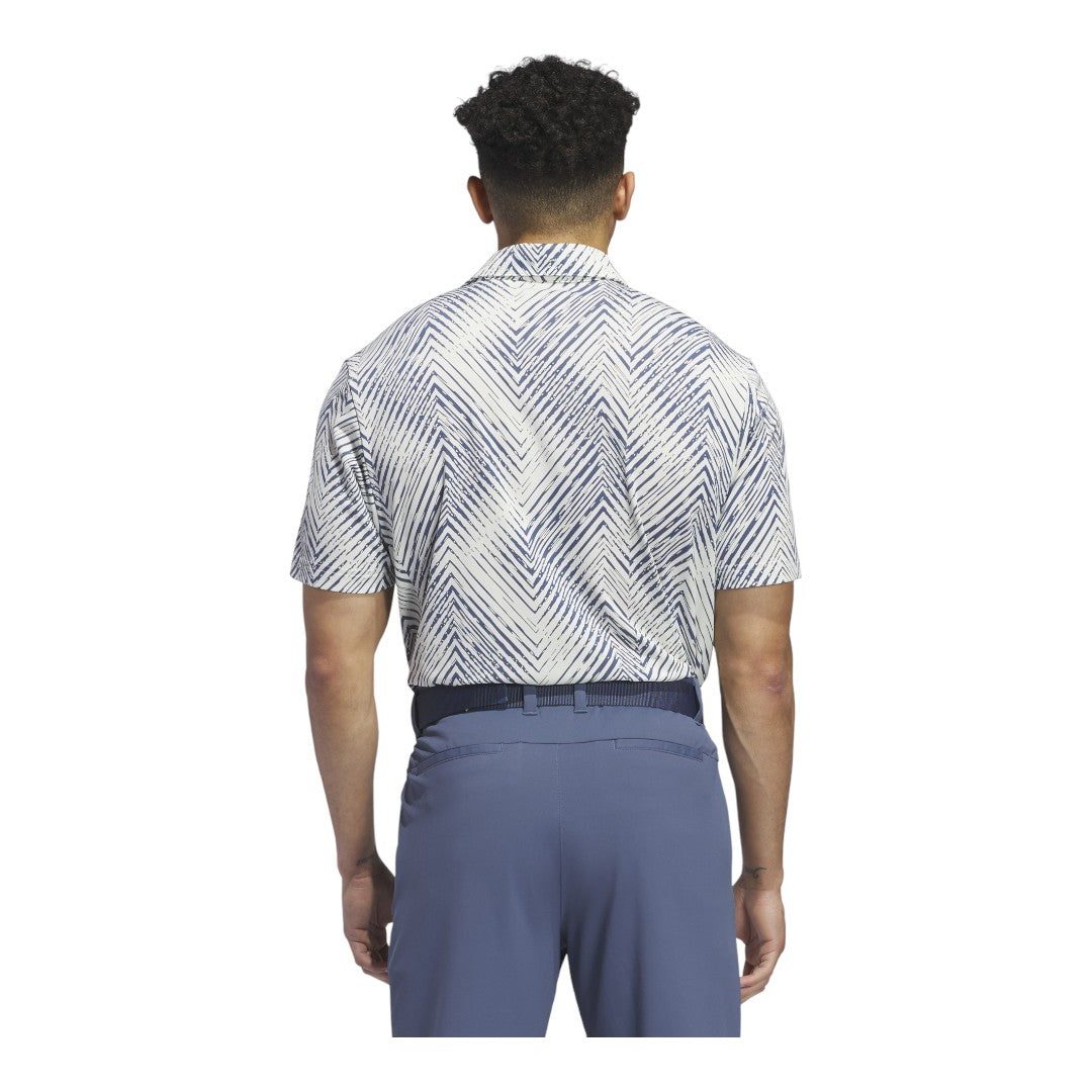 adidas Ultimate365 Allover Print Golf Polo Shirt IU4386 – Image 2