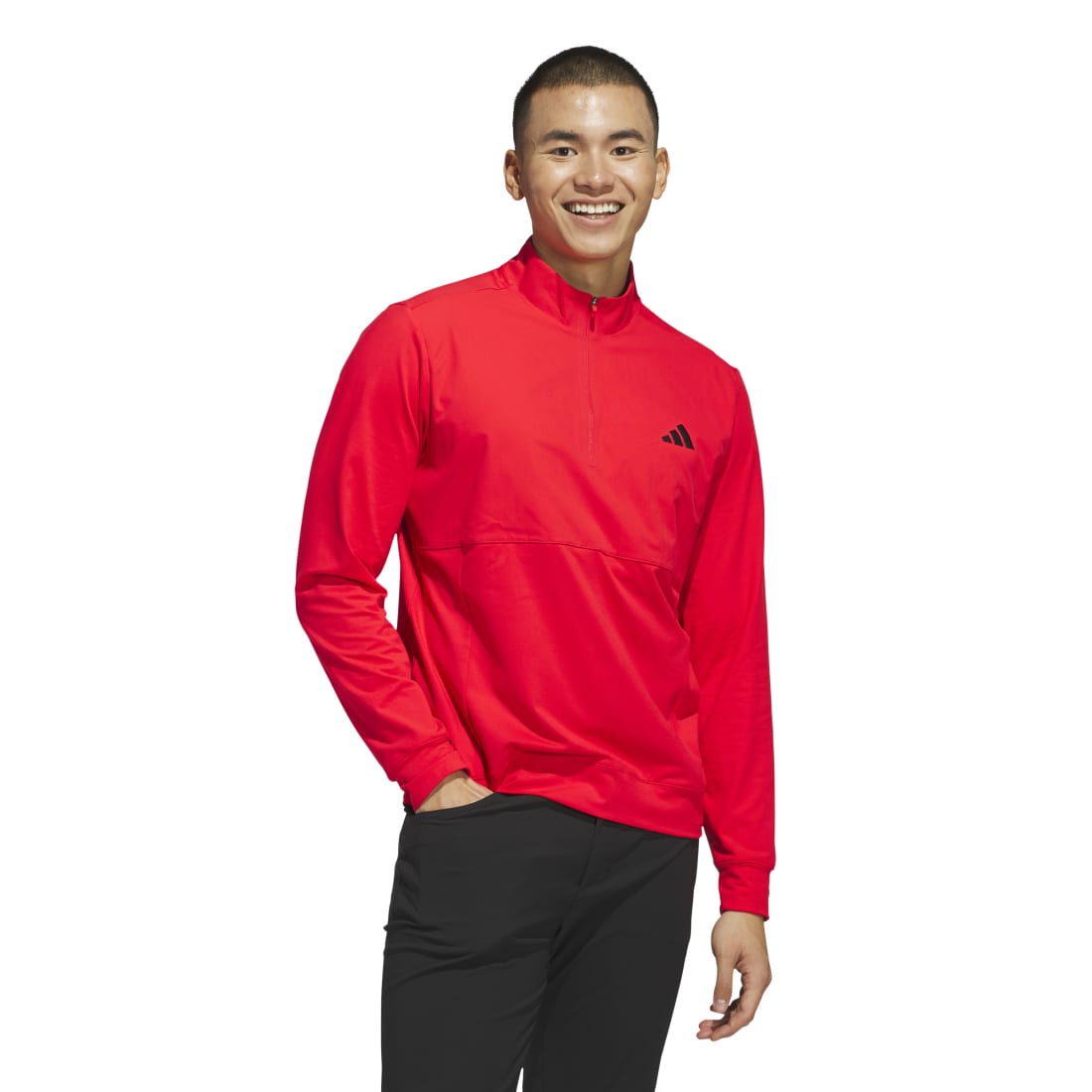 adidas Tour 1/4 Zip Golf Mid Layer JF4843 – Image 2