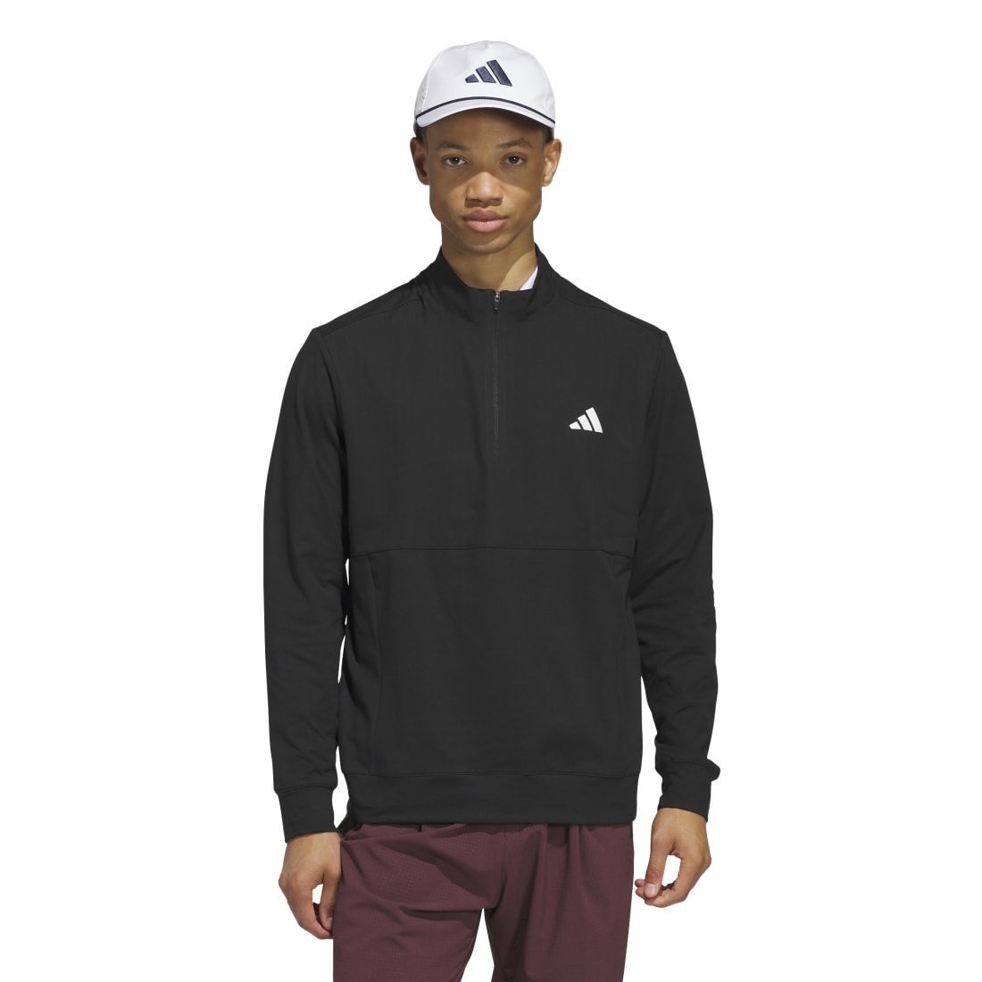 adidas Tour 1/4 Zip Golf Mid Layer JF4844 – Image 2