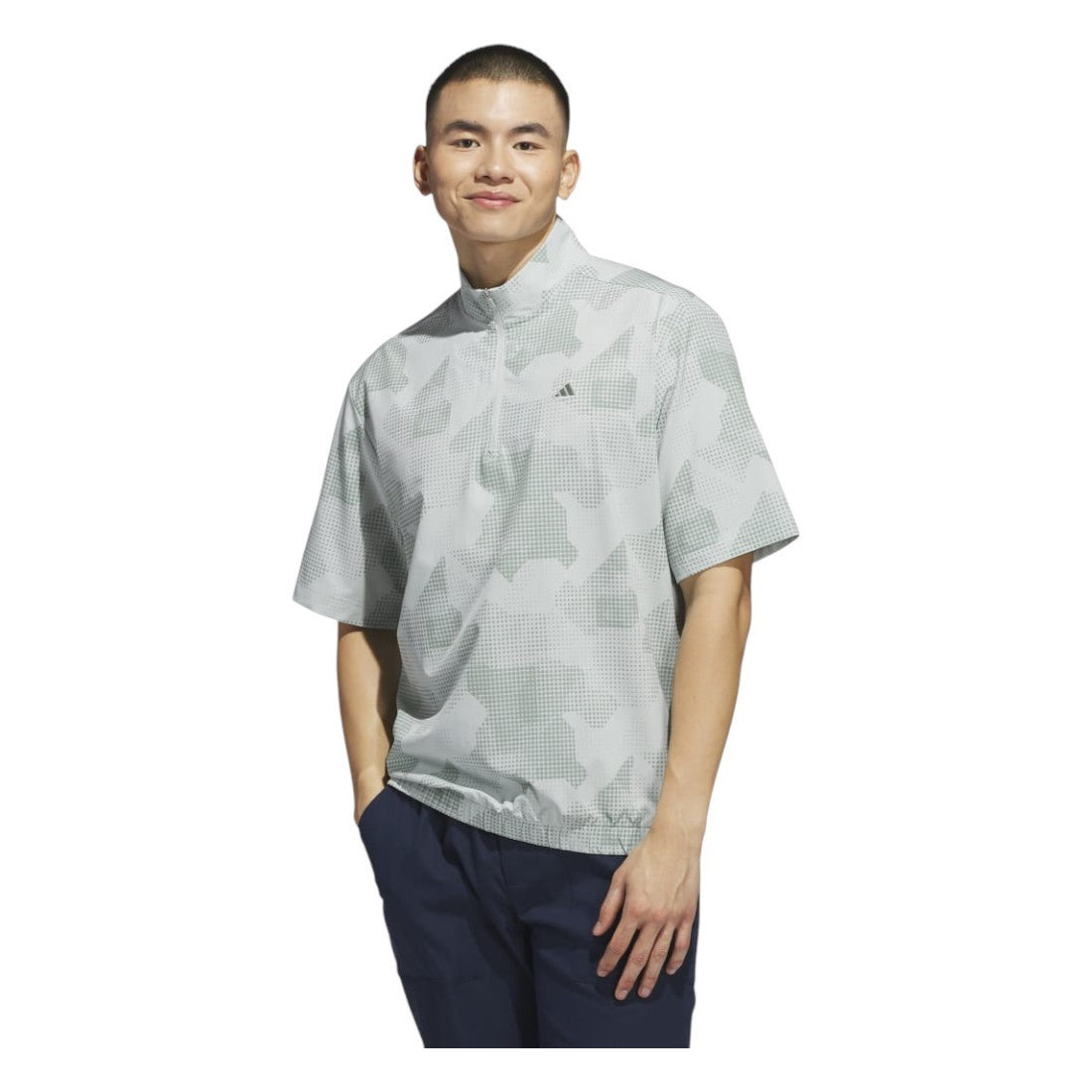 adidas Go-to DWR Short Sleeve Half-Zip Golf Pullover JF9027 – Image 2