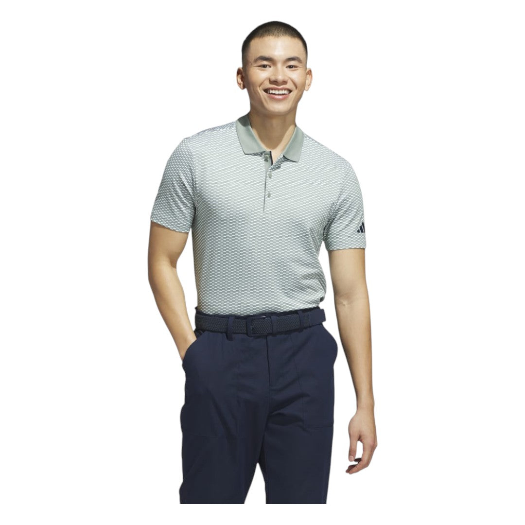 adidas Beyond Textured Golf Polo Shirt JH1345 – Image 2