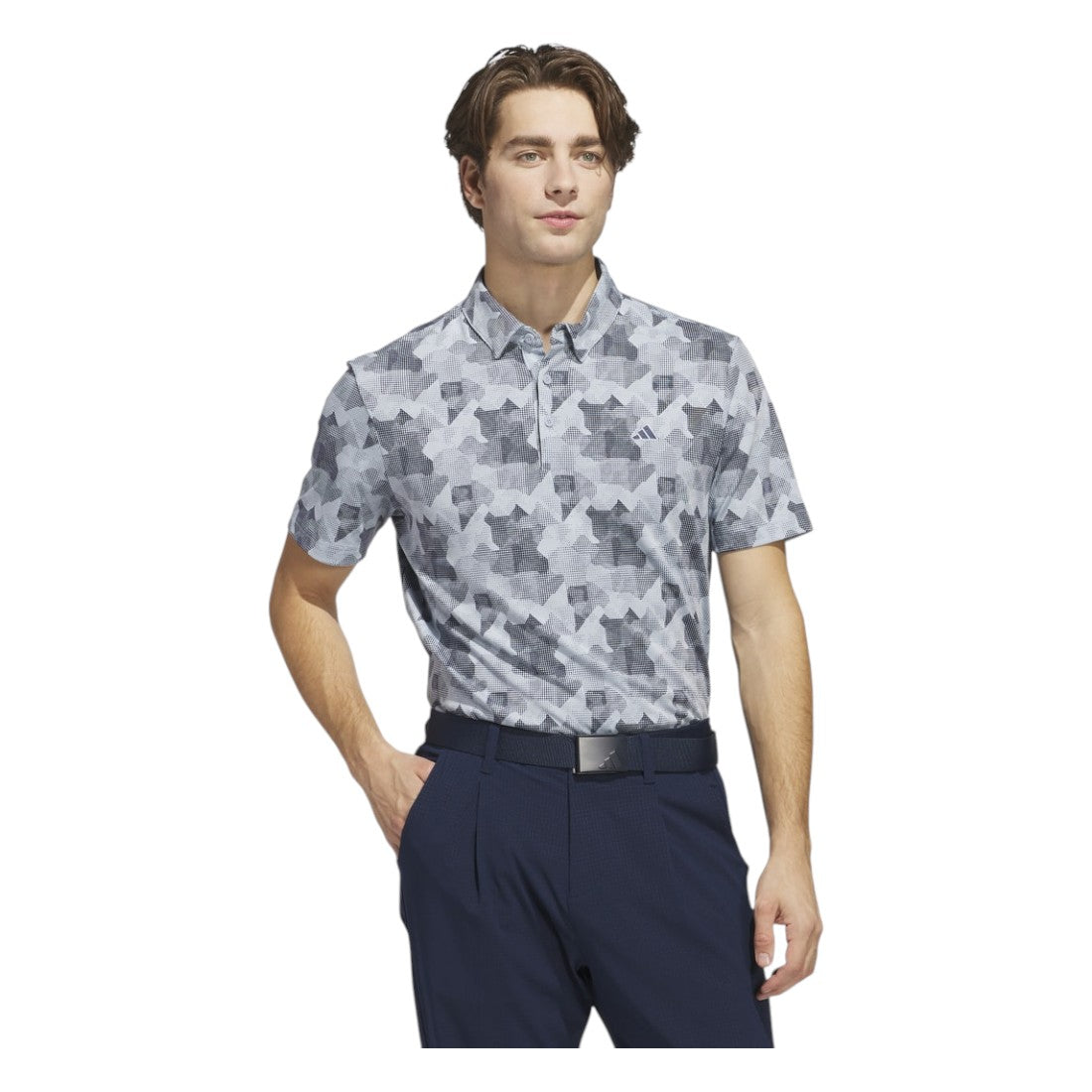 adidas Go-To Printed Golf Shirt JP0471 – Image 2