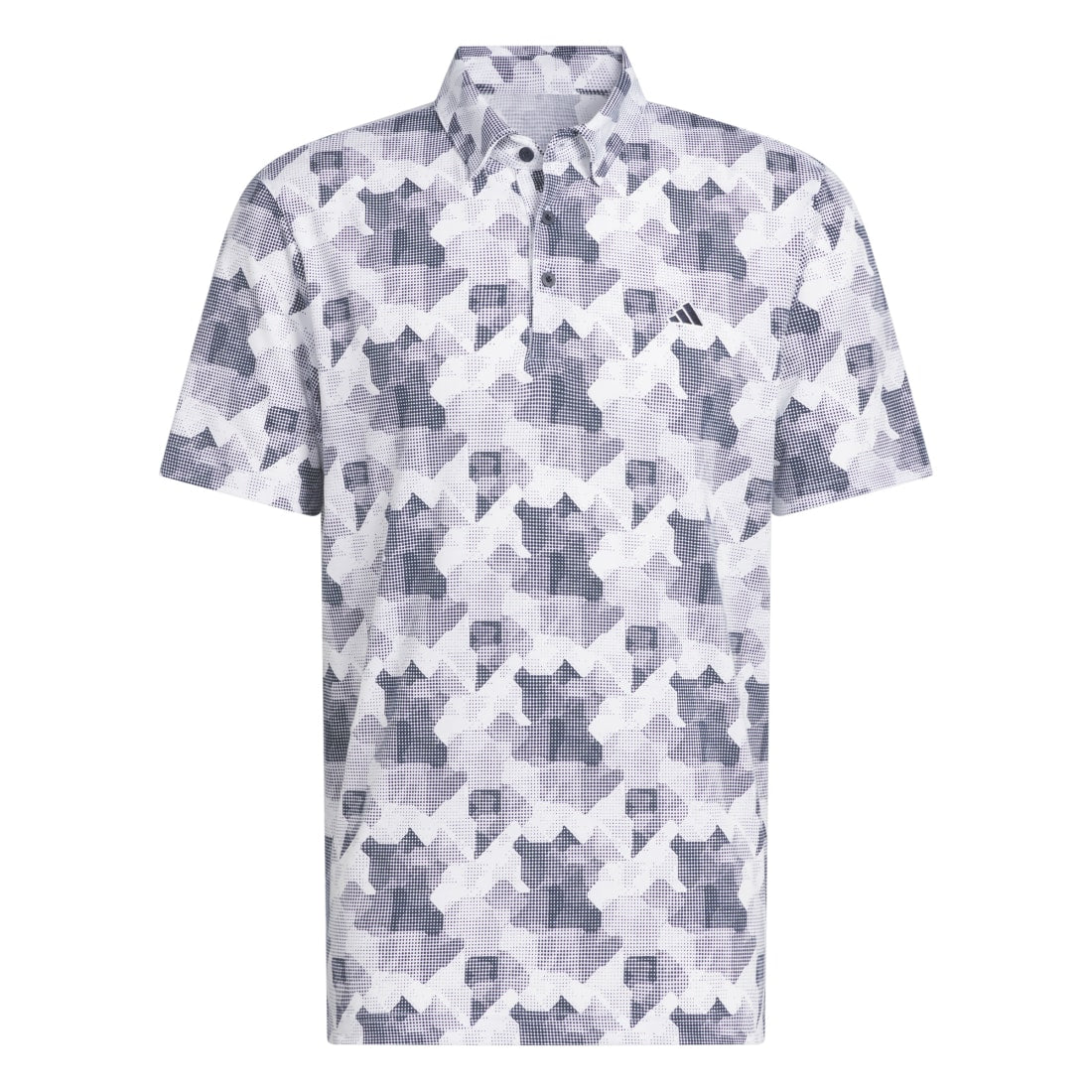 adidas Go-To Printed Golf Polo Shirt JP2366
