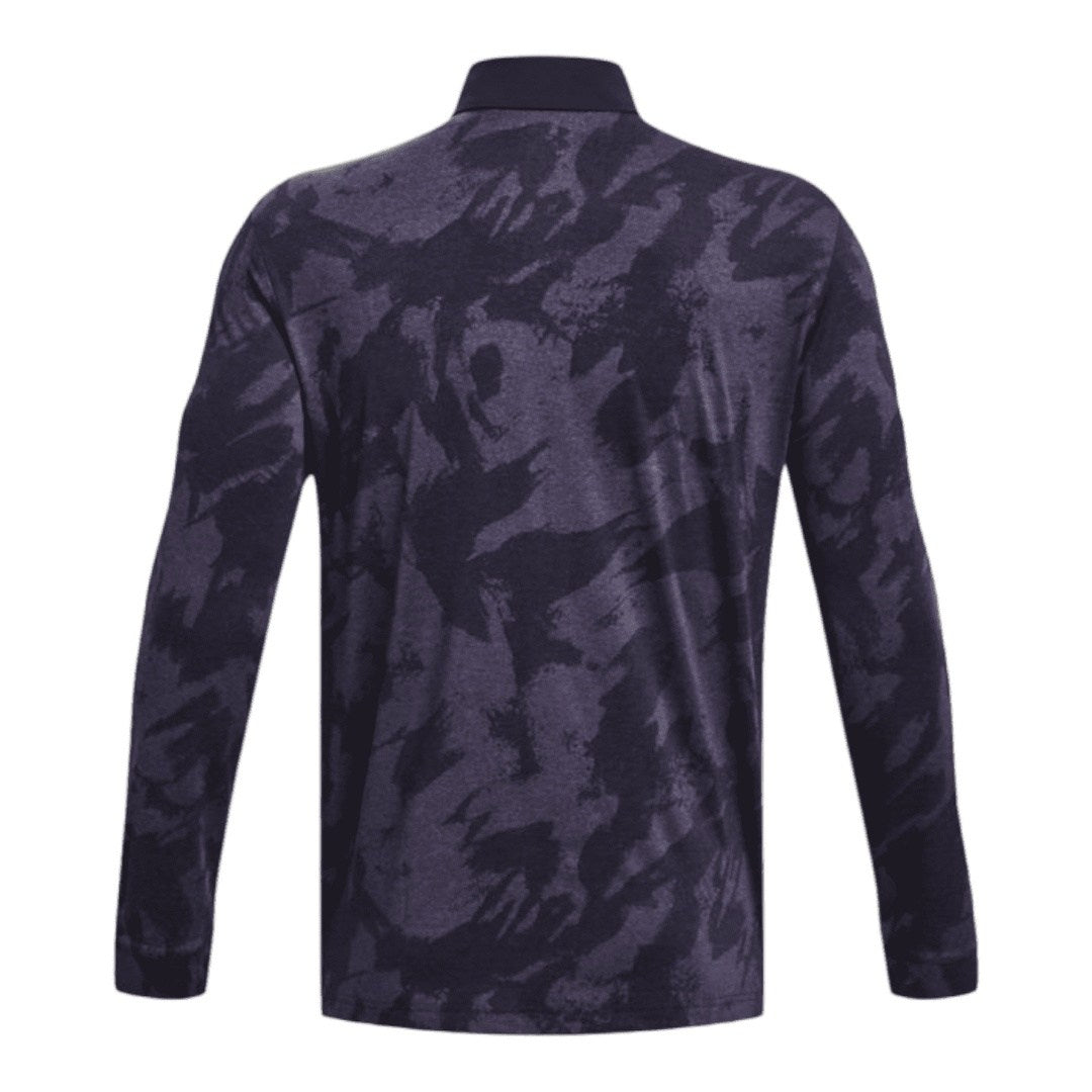 Under Armour Jacquard Long Sleeve Golf Polo 1379727 – Image 2