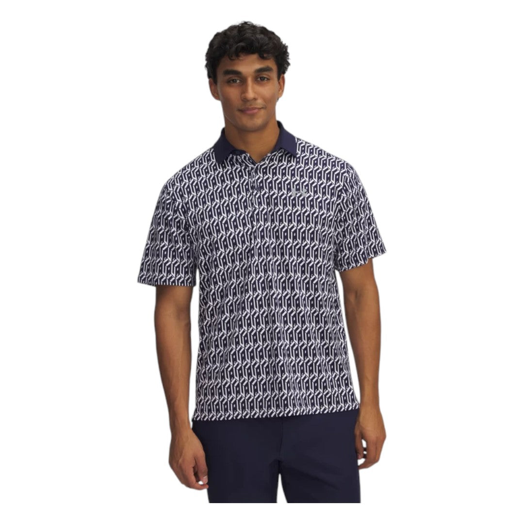 Under Armour Playoff 3.0 Printed Golf Polo Shirt 1378677