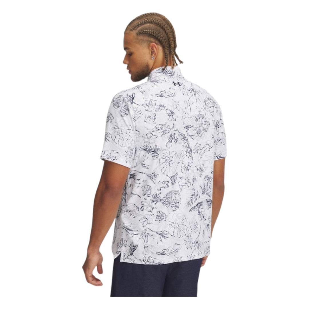 Under Armour Playoff 3.0 Printed Golf Polo Shirt 1378677 – Image 2