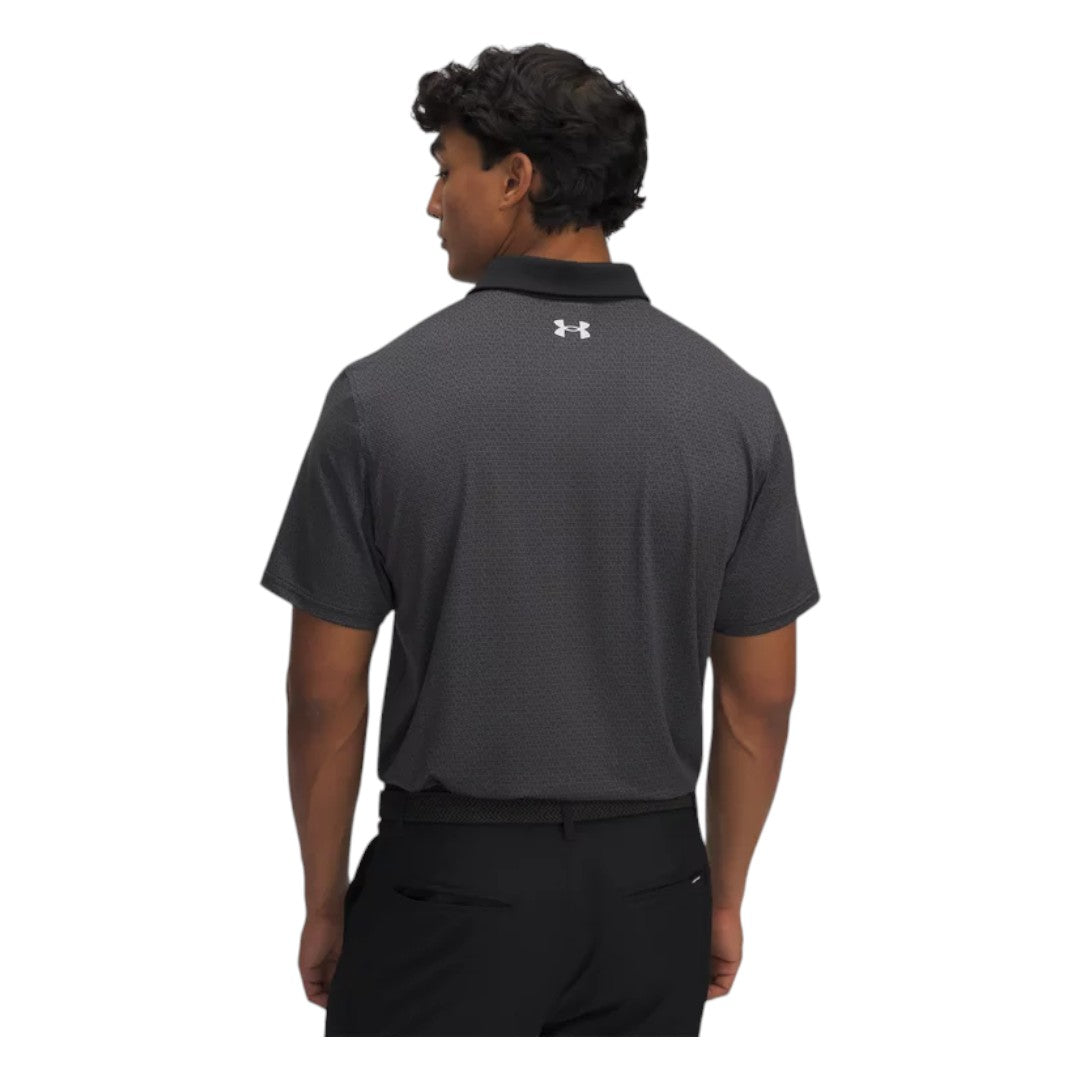 Under Armour Tee To Green Printed Golf Polo Shirt 1383715 – Image 2