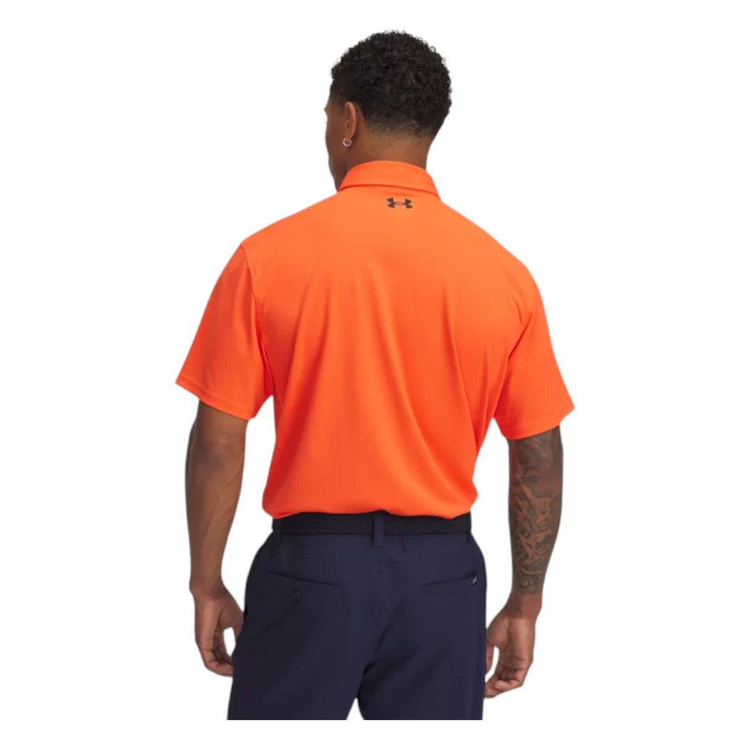 Under Armour Tee To Green Pique Golf Polo Shirt 1390123 – Image 2