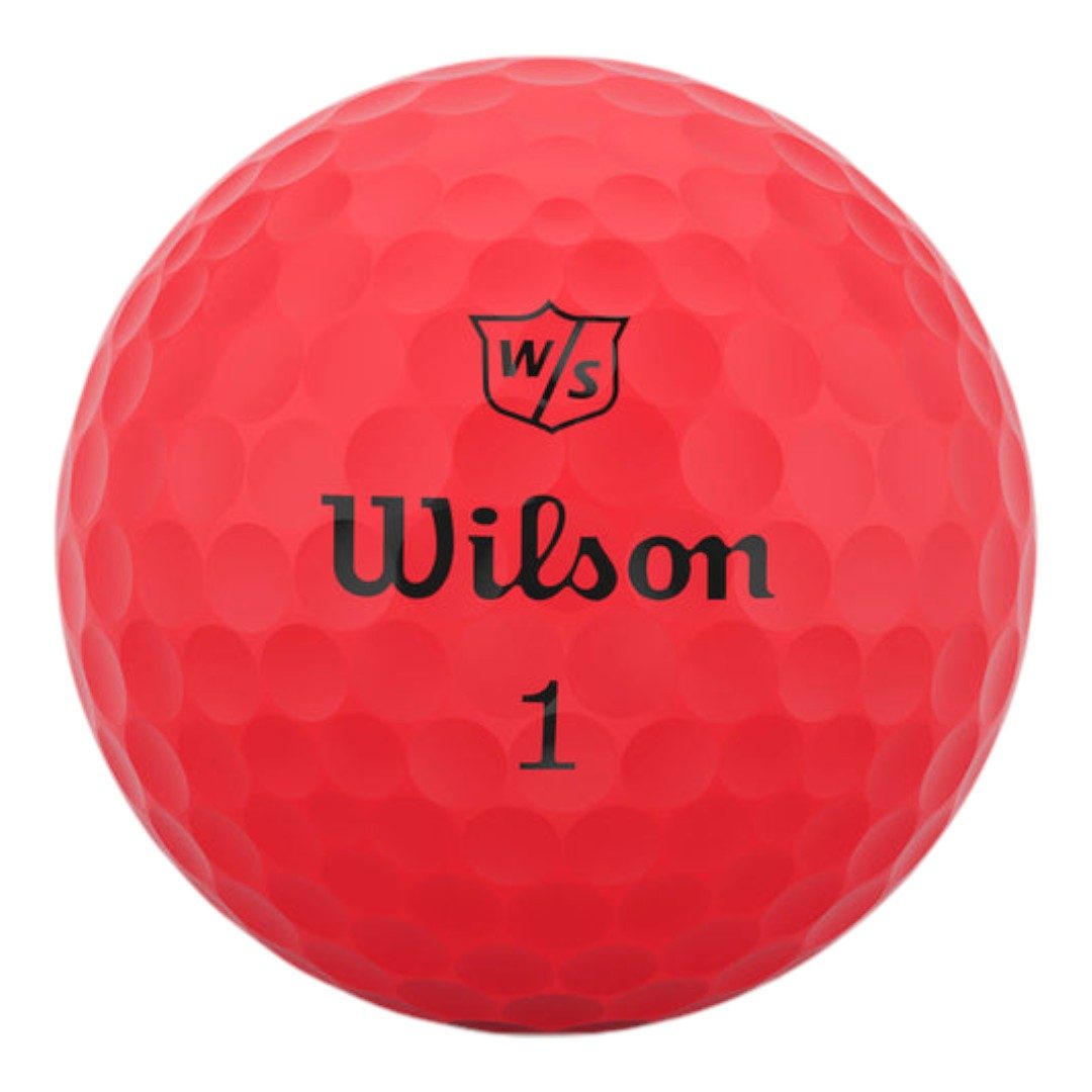 Wilson Duo Soft Golf Balls | Red | 3 For 2 – Image 2