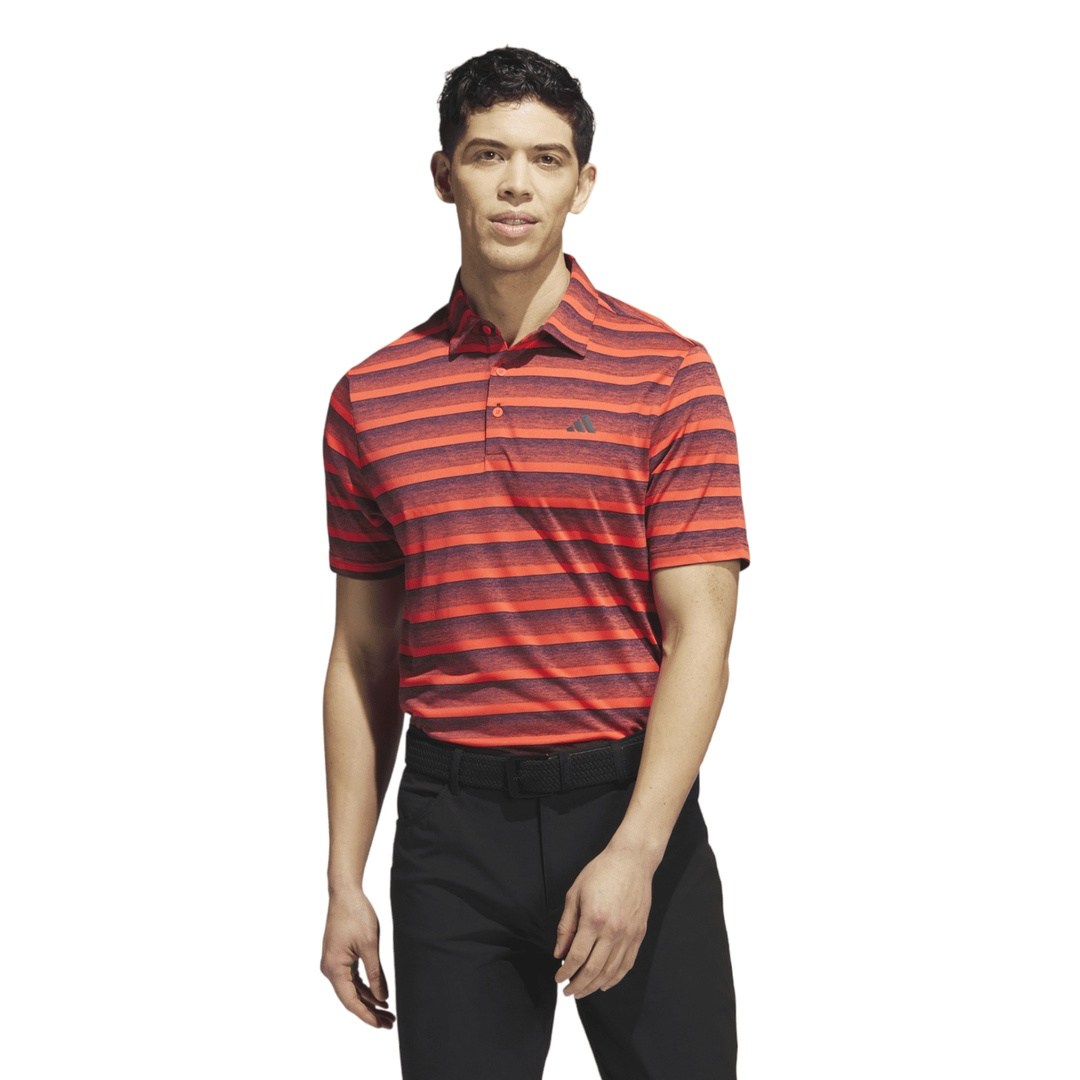 adidas 2-Colour Stripe Golf Polo Shirt IJ0175 – Image 2