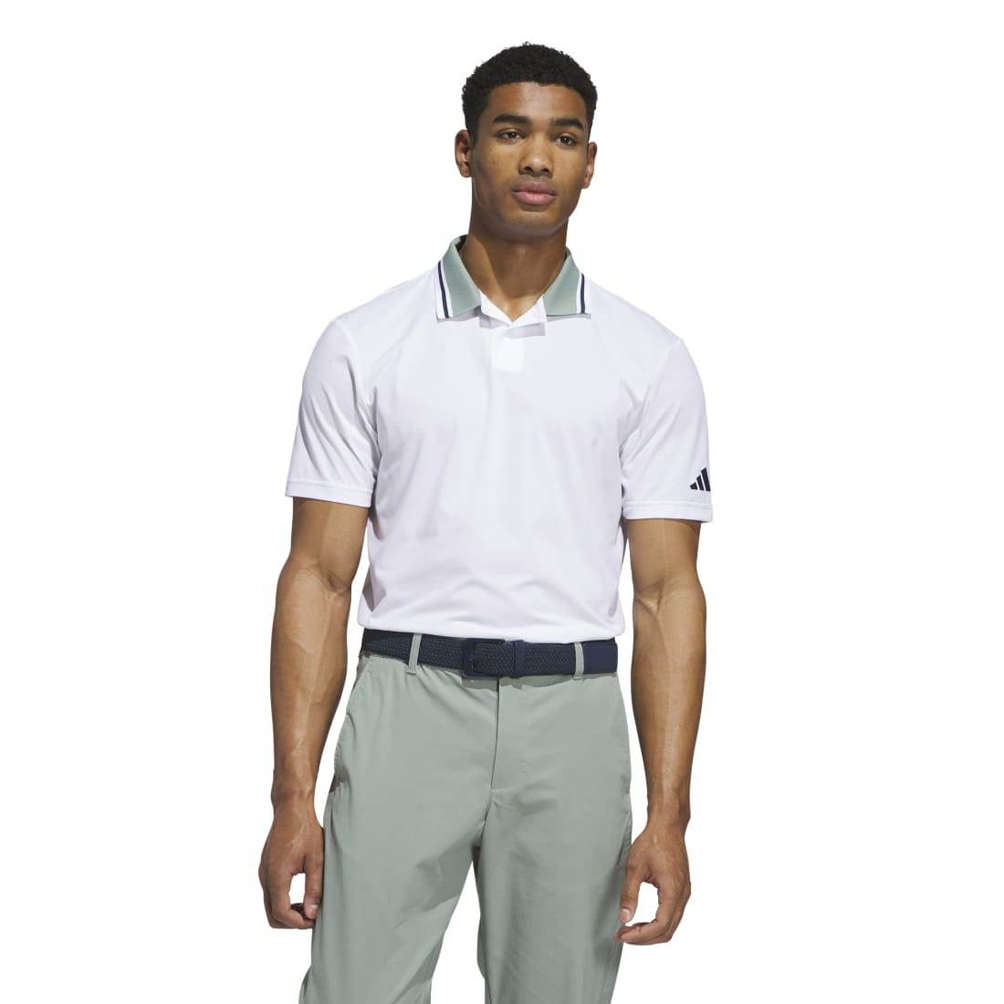 adidas Beyond Twistknit Golf Polo Shirt IM7864 – Image 2