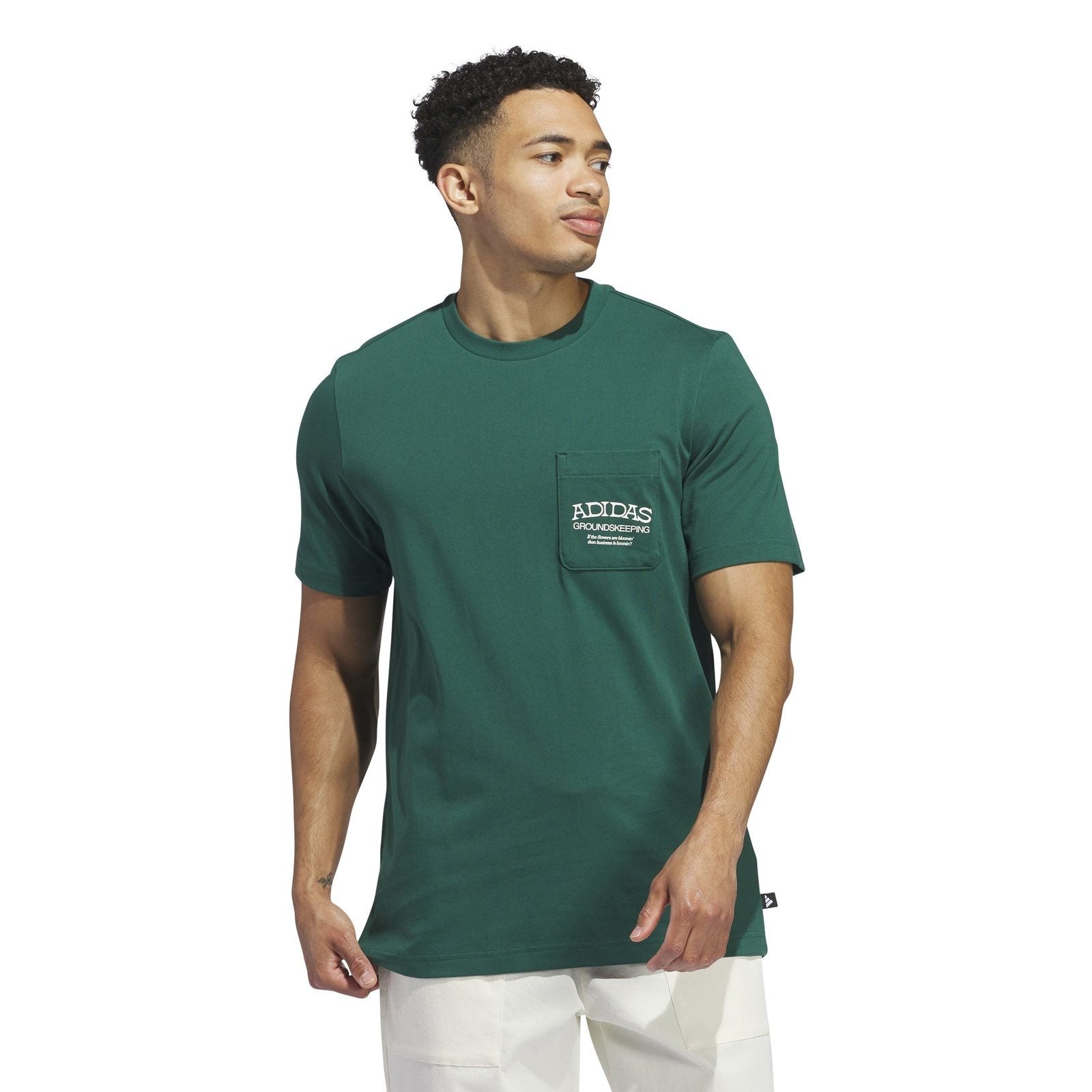 adidas Groundskeeper Graphic Pocket Tee IS3271 – Image 2