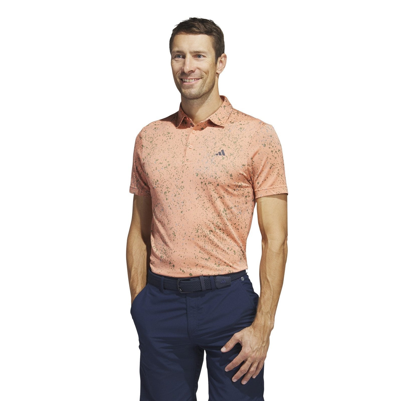 adidas Jacquard Golf Polo Shirt HS1117 – Image 2