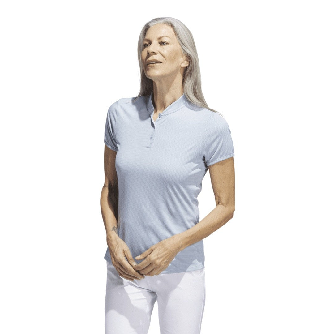 adidas Ladies Essential Dot Golf Shirt HY7167 – Image 2