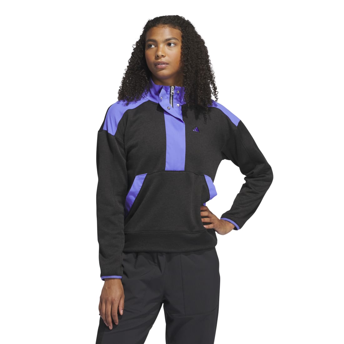 adidas Ladies Go-to 1/4 Zip Golf Jacket IY5359 – Image 2