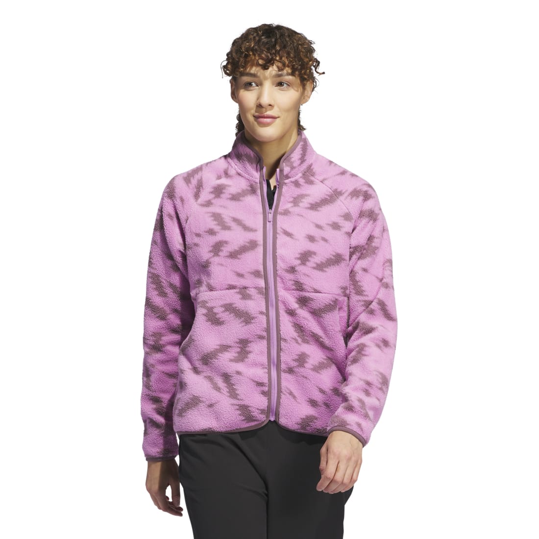 adidas Ladies Ultimate 365 Printed Golf Fleece IS9731 – Image 2