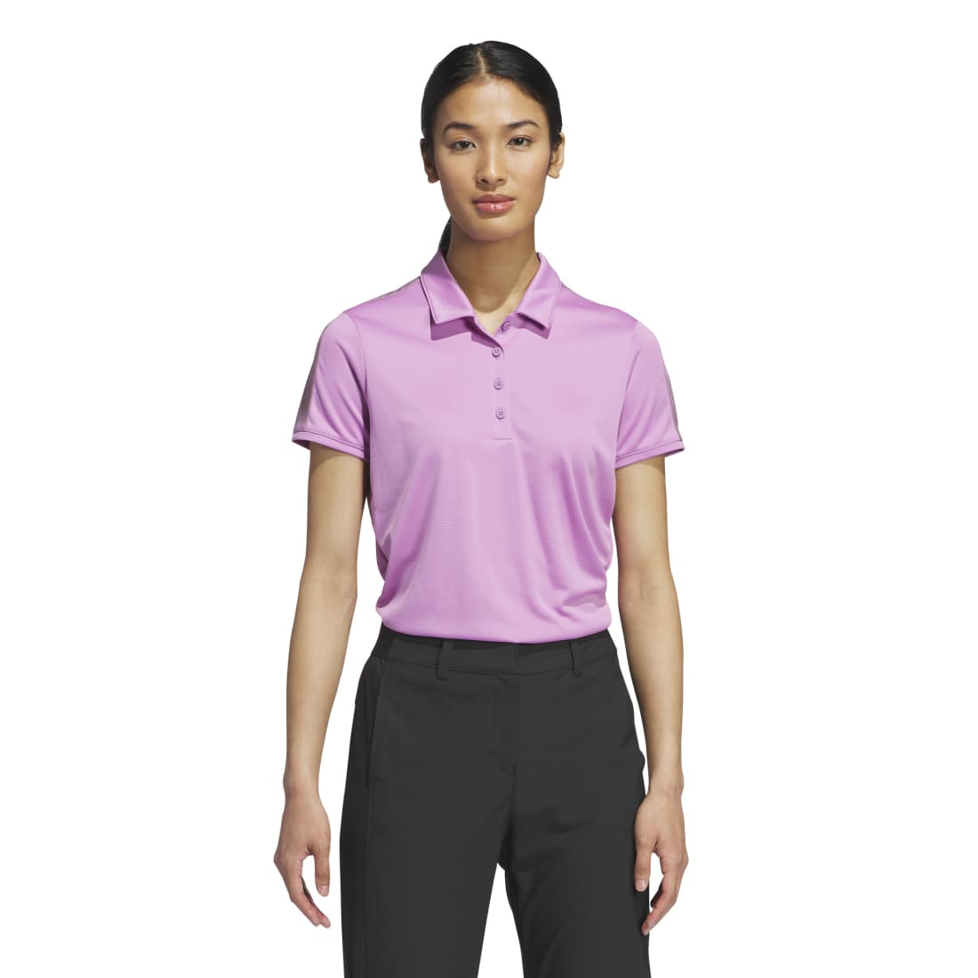 adidas Ladies Ultimate365 Solid Short Sleeve Golf Polo Shirt IZ1353 – Image 2