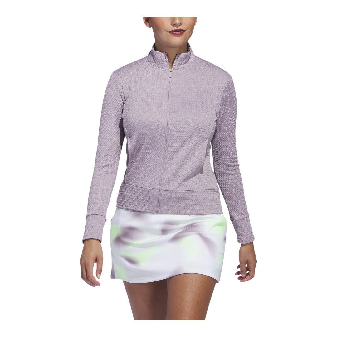 adidas Ladies Ultimate365 Textured Golf Midlayer IN4269 – Image 2