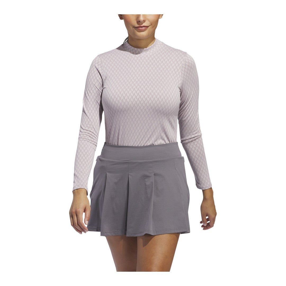 adidas Ladies Ultimate365 Tour HEAT.RDY Mock Golf Polo Shirt IP8656 – Image 2