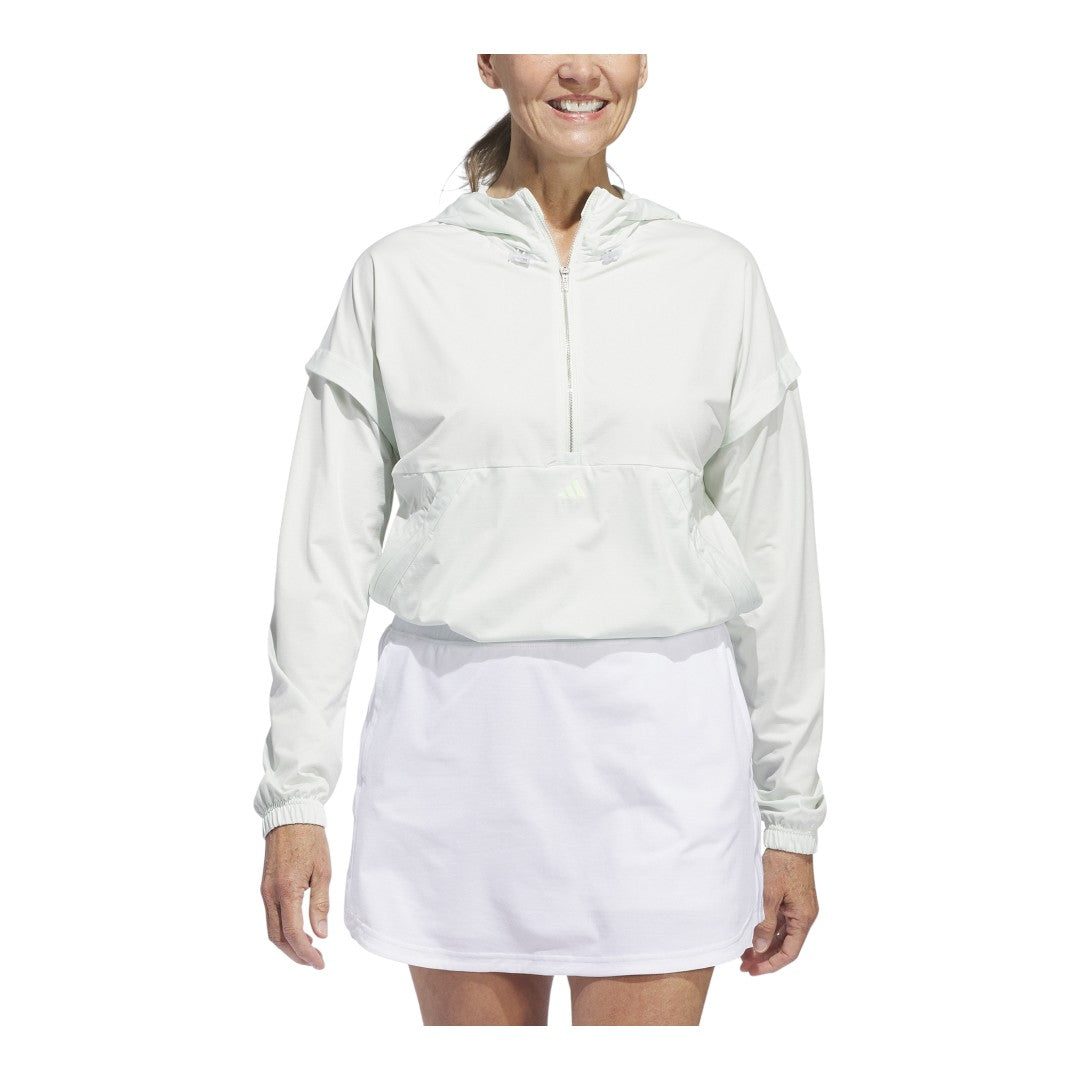 adidas Ladies Ultimate365 Twistknit Golf Hoodie IP8681 – Image 2