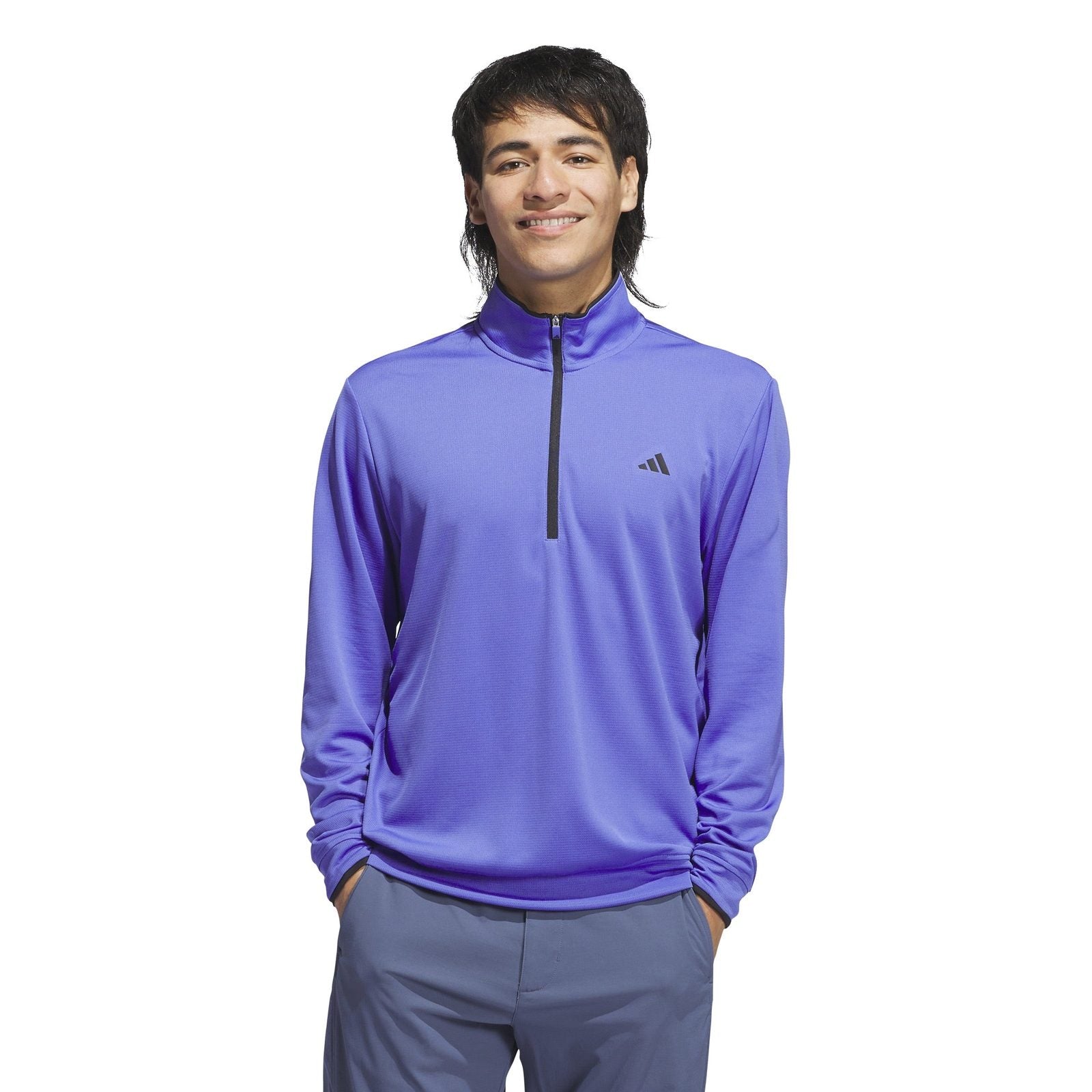adidas Lightweight 1/2 Zip Golf Midlayer IW2380 – Image 2