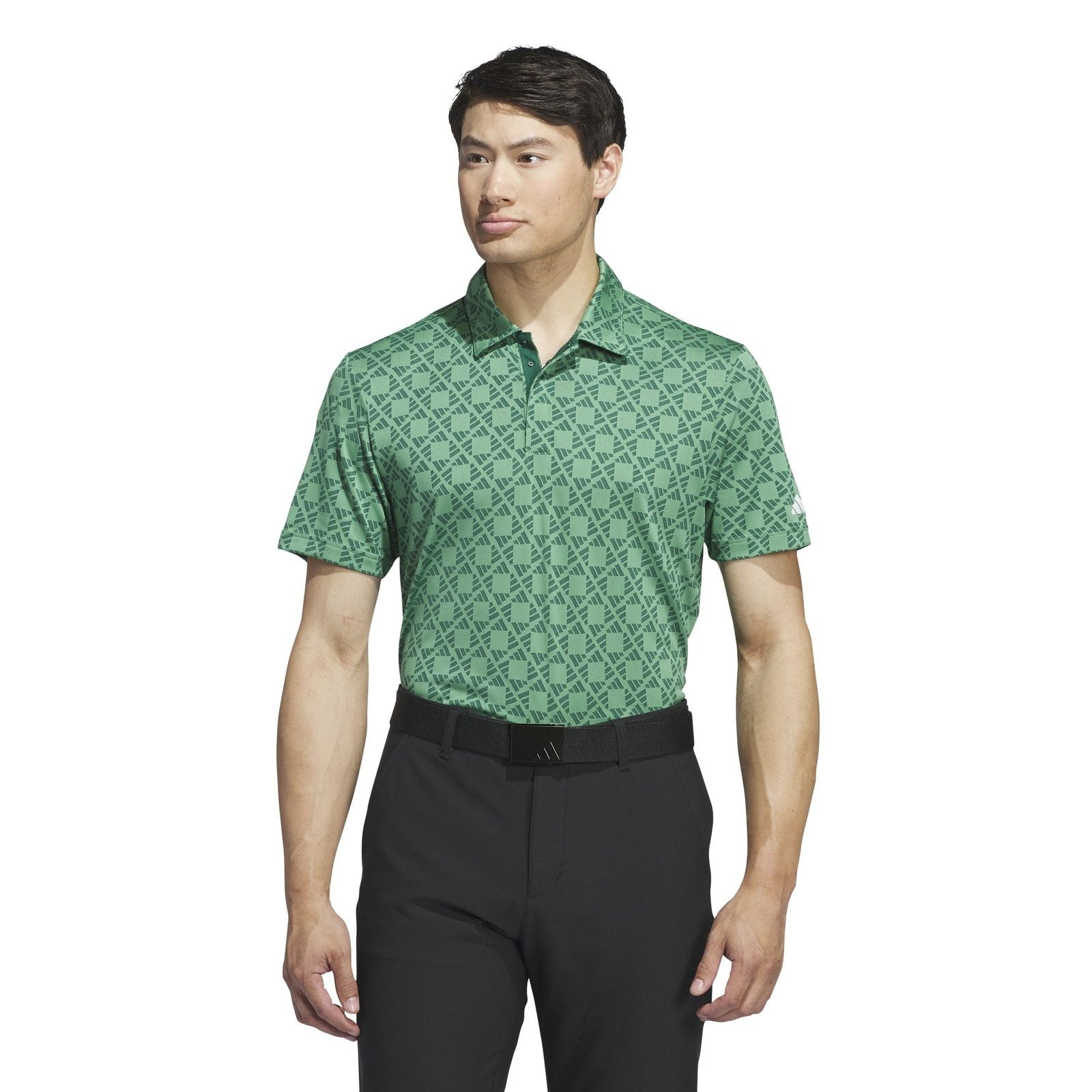 adidas Tour HEAT.RDY Jacquard Golf Polo Shirt IZ3007 – Image 2