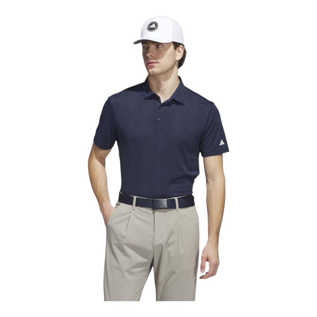 adidas Ultimate 365 Micro Texture Golf Polo Shirt JF9010 – Image 2