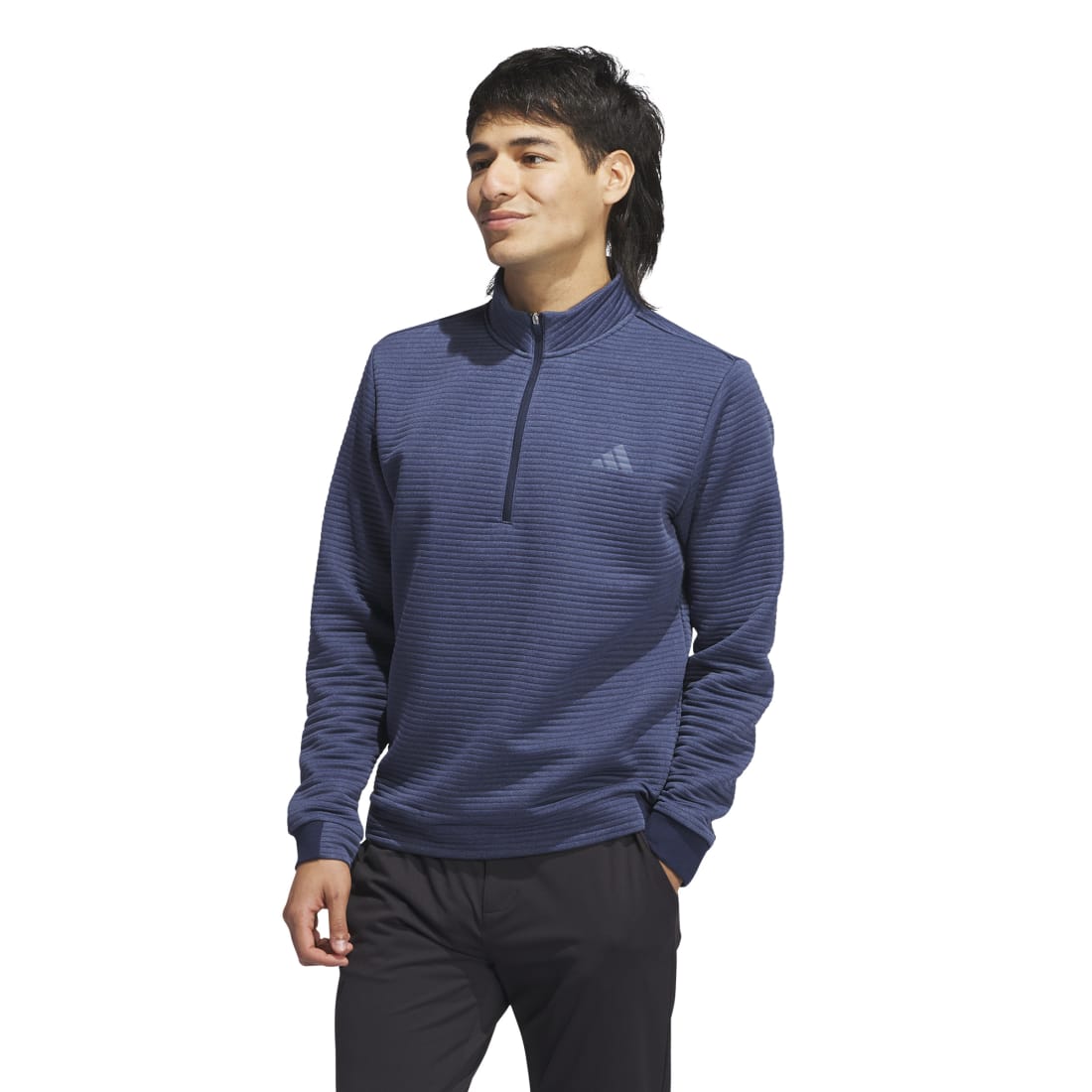 adidas Ultimate365 DWR Textured 1/4 Zip Golf Mid Layer IL0562 – Image 2