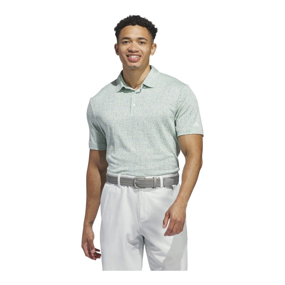 adidas Ultimate365 Jacquard Golf Polo Shirt IQ2948 – Image 2