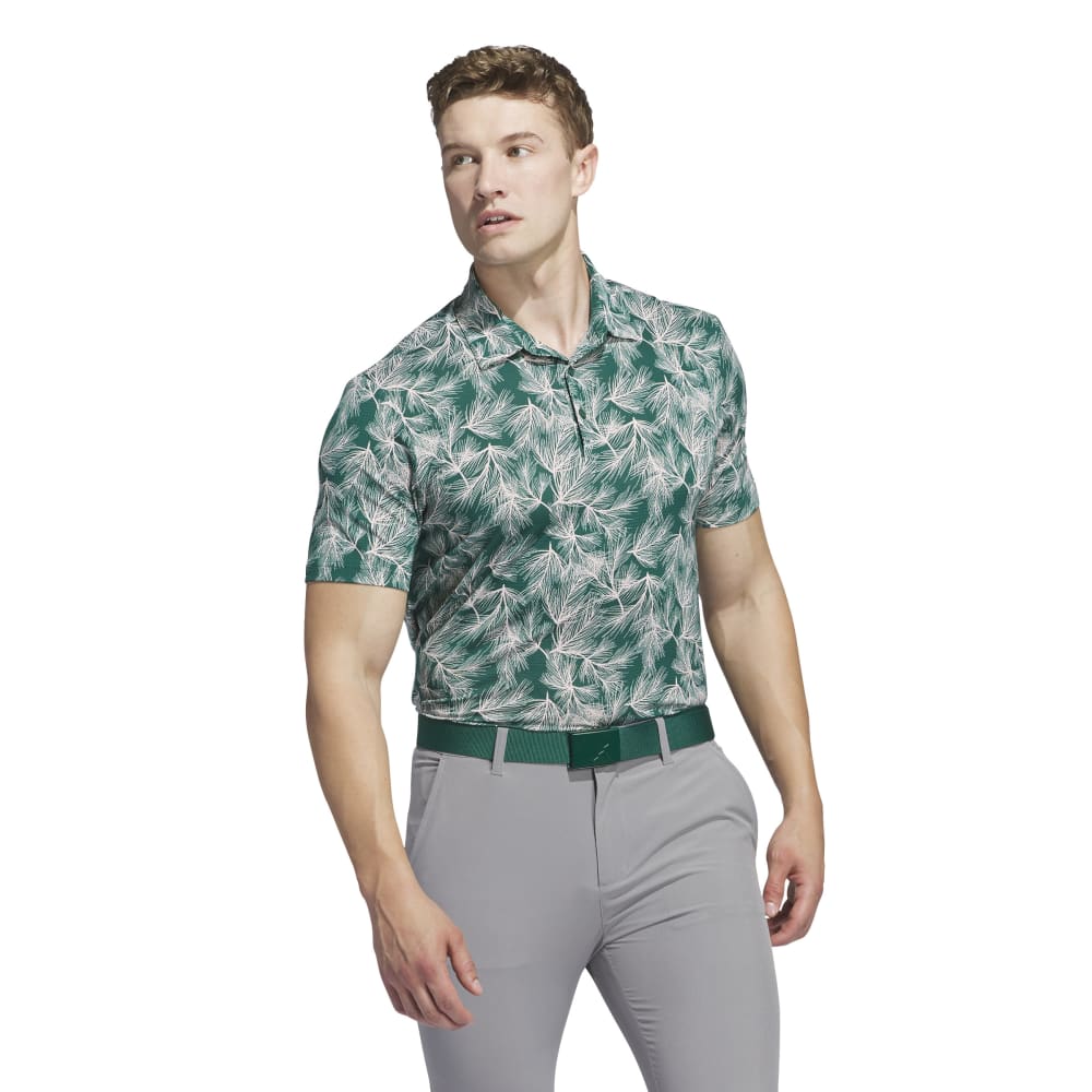 adidas Ultimate365 Mesh Print Golf Polo Shirt IW1409 – Image 2