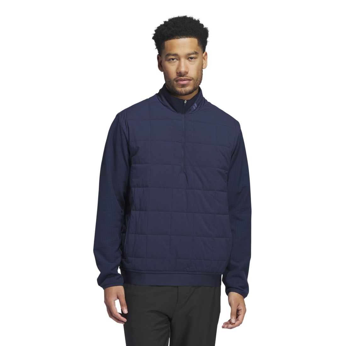 adidas Ultimate365 Quilted 1/2 Zip Golf Wind Top IW1391 – Image 2