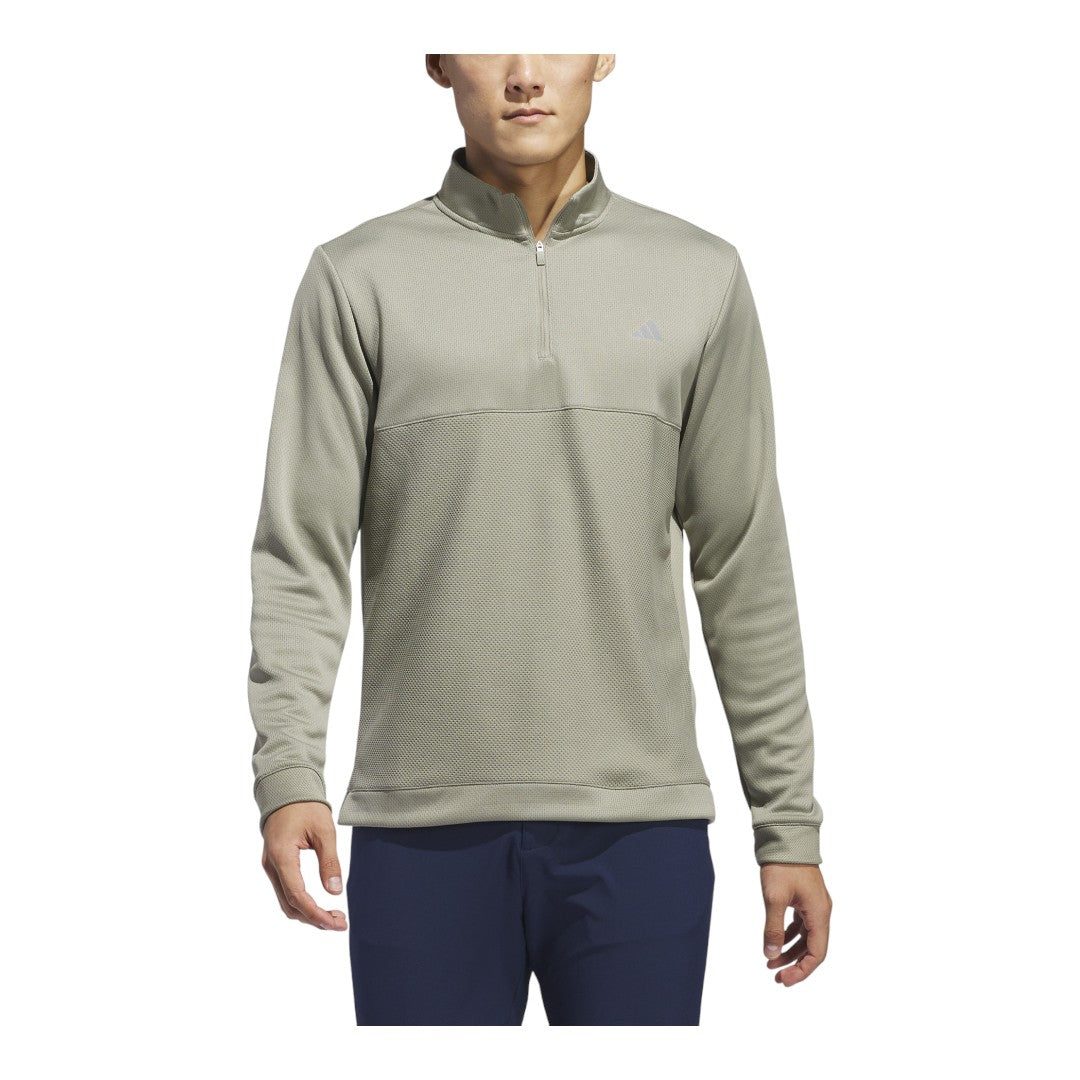 adidas Ultimate365 Textured 1/4 Zip Golf Mid Layer IS8882 – Image 2