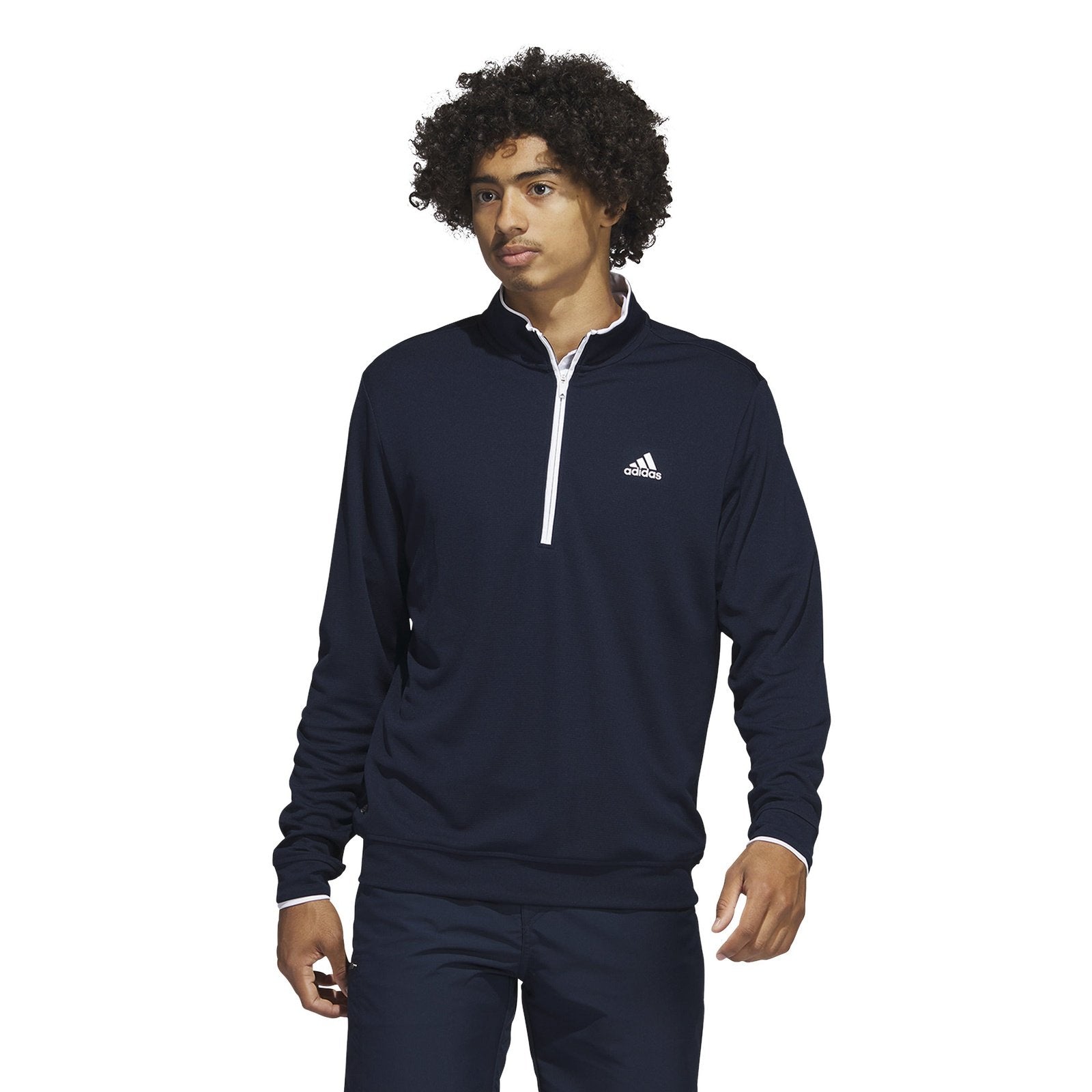 adidas UPF Lightweight 1/4 Zip Golf Mid Layer HY5373 – Image 2