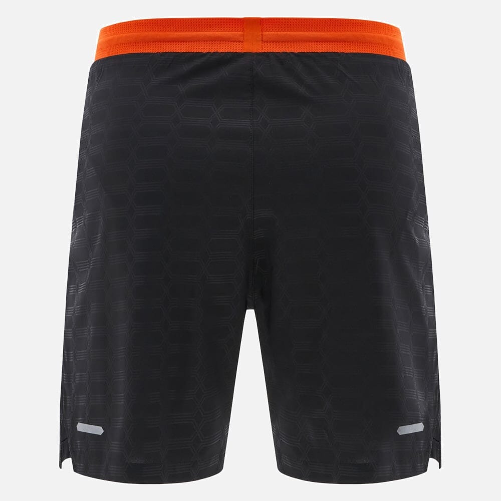 Automobili Lamborghini Men's Activewear Shorts - Black/Orange – Image 3