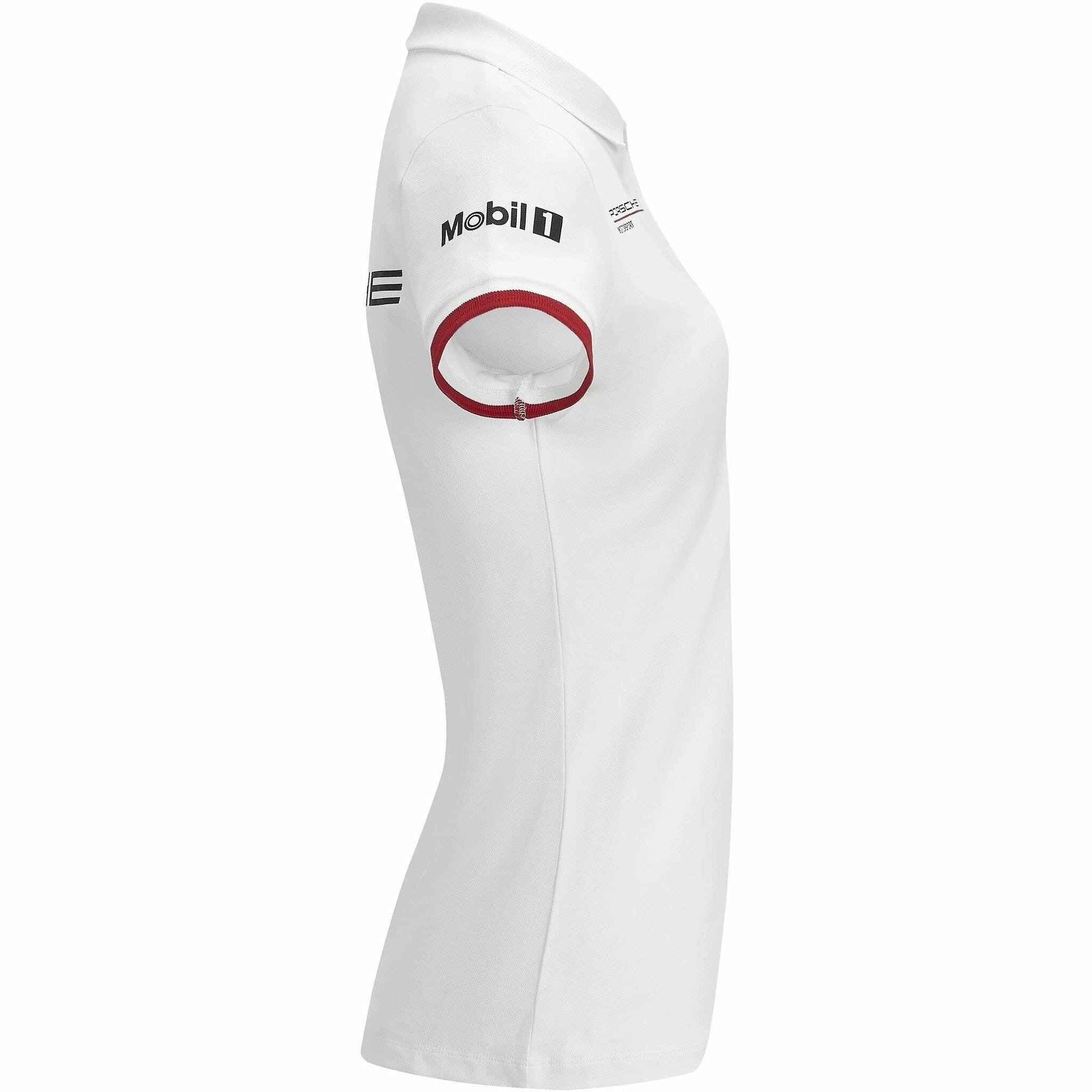 Porsche Motorsport Women's White Team Polo w/Motorsport Kit – Image 4