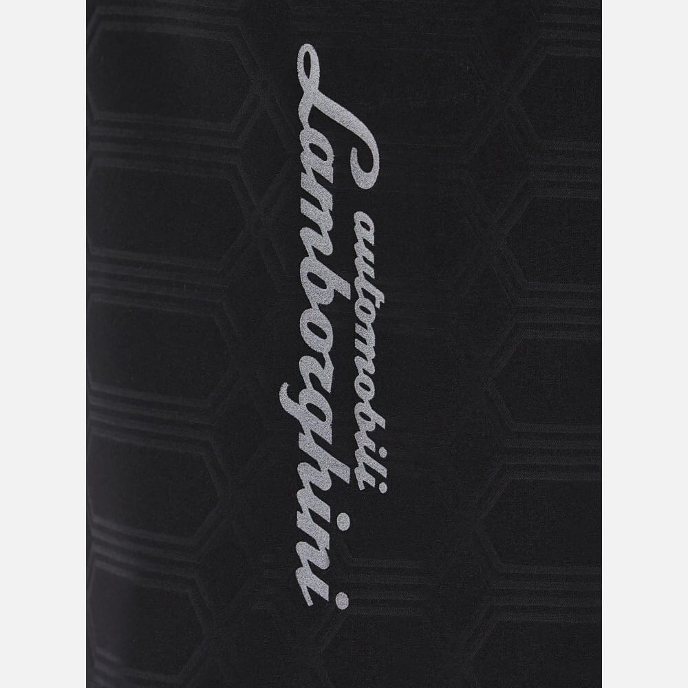 Automobili Lamborghini Men's Activewear Shorts - Black/Orange – Image 2