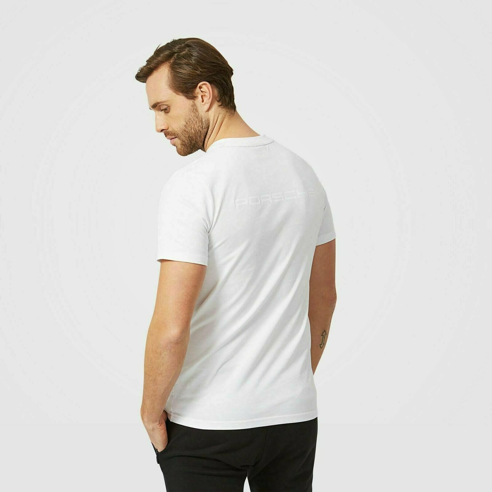 Porsche Motorsport Men's White T-Shirt – Image 6