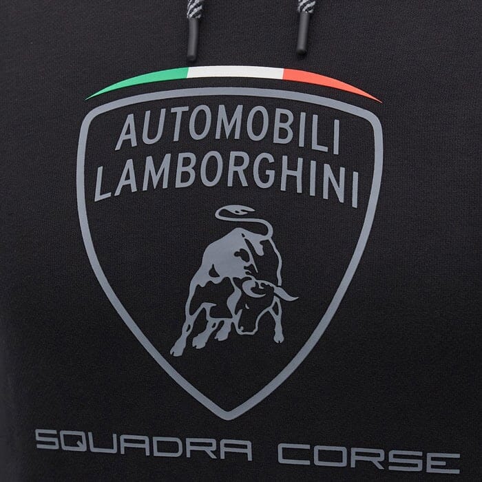 Automobili Lamborghini SC63 Hypercar Men's Pullover Hoodie - Black – Image 5