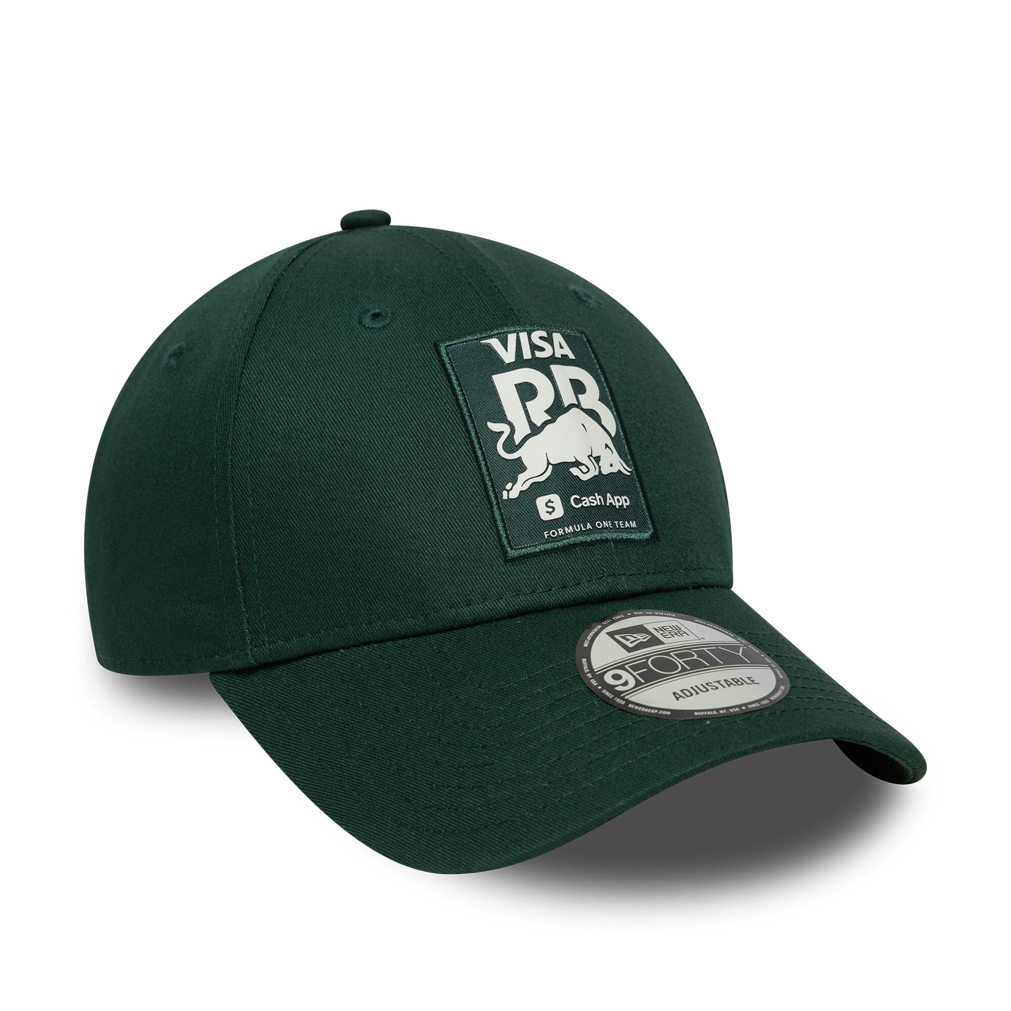 Visa Cash App RB F1 New Era 9Forty Seasonal Hat - Green – Image 5