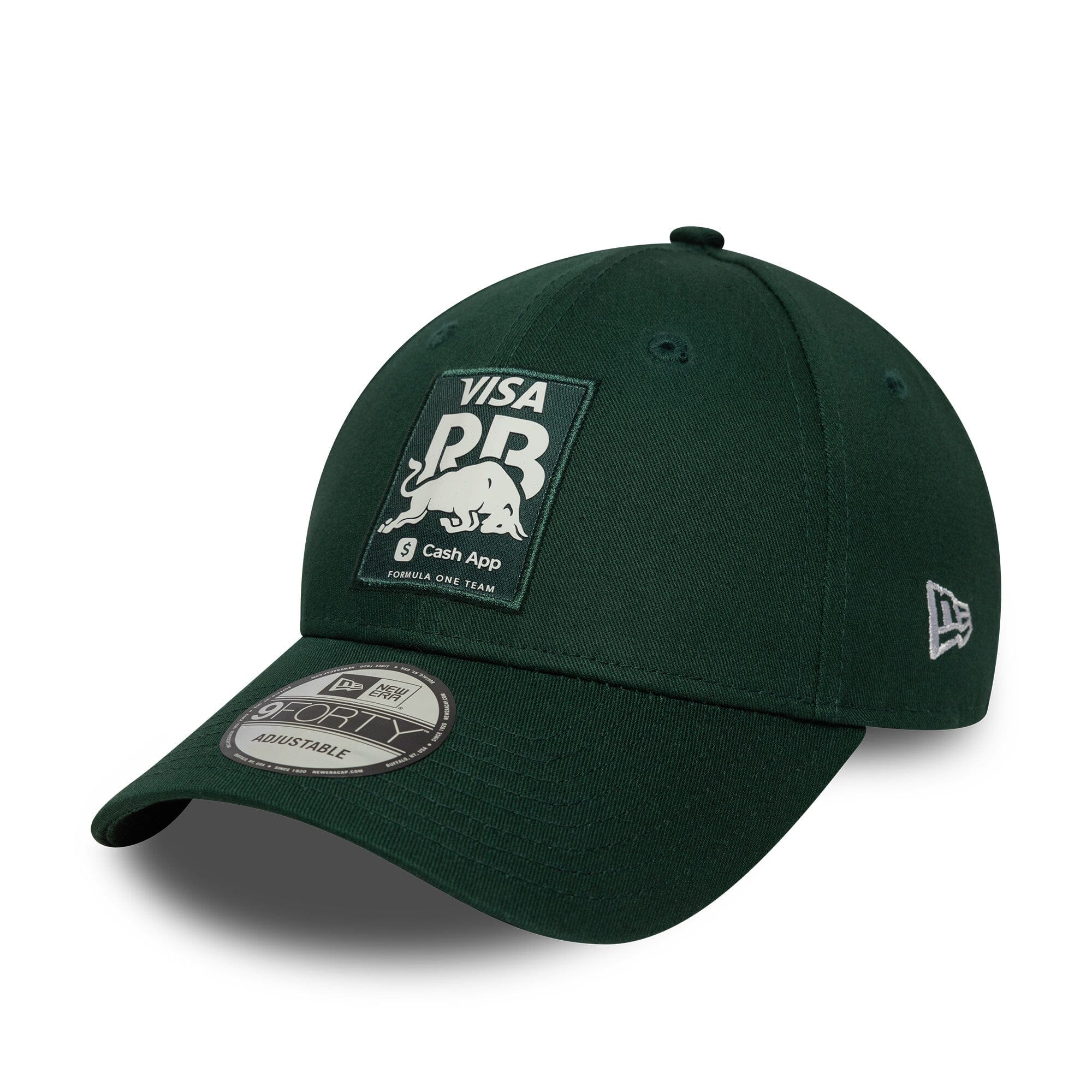 Visa Cash App RB F1 New Era 9Forty Seasonal Hat - Green – Image 6