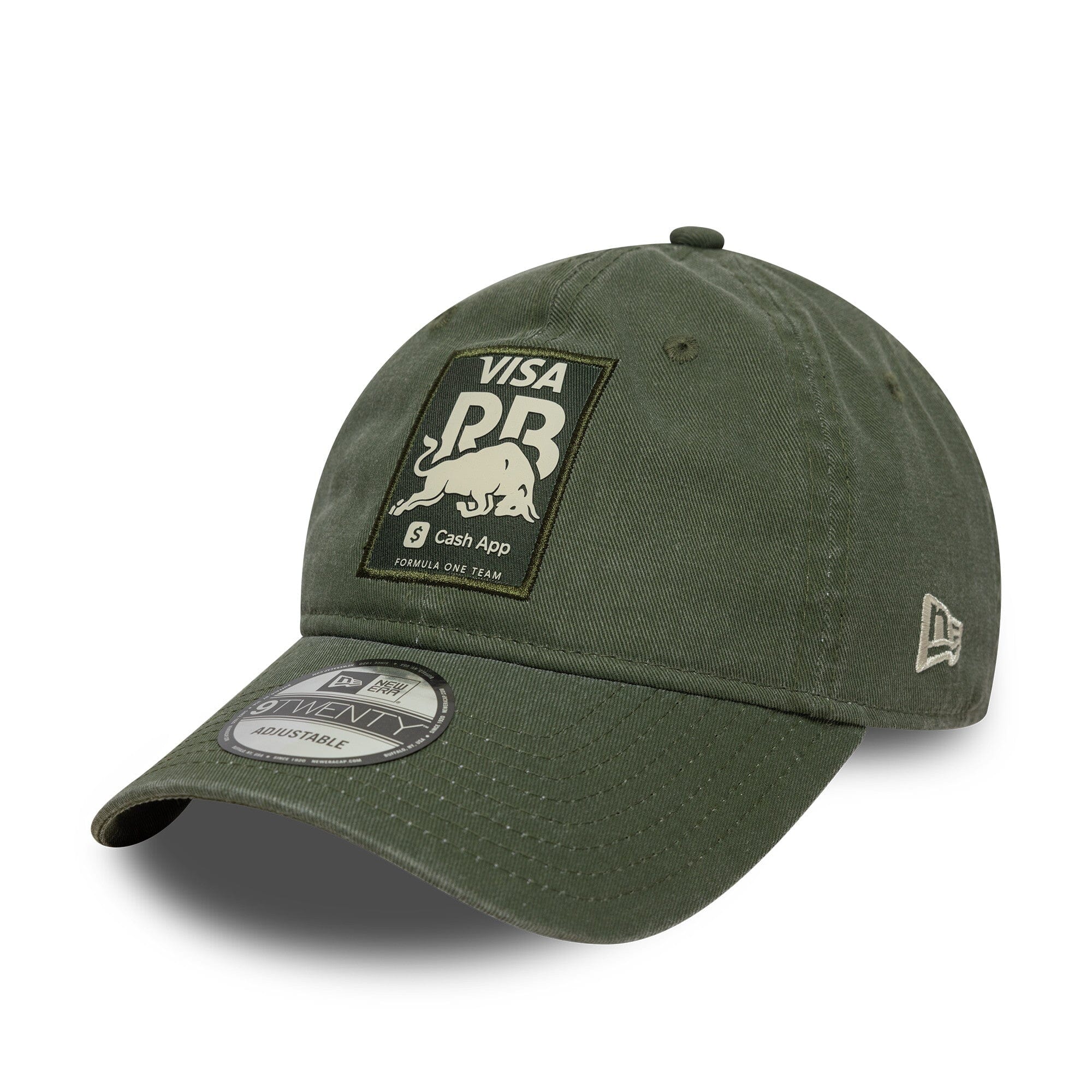 Visa Cash App RB F1 New Era 9Twenty Washed Hat - Green