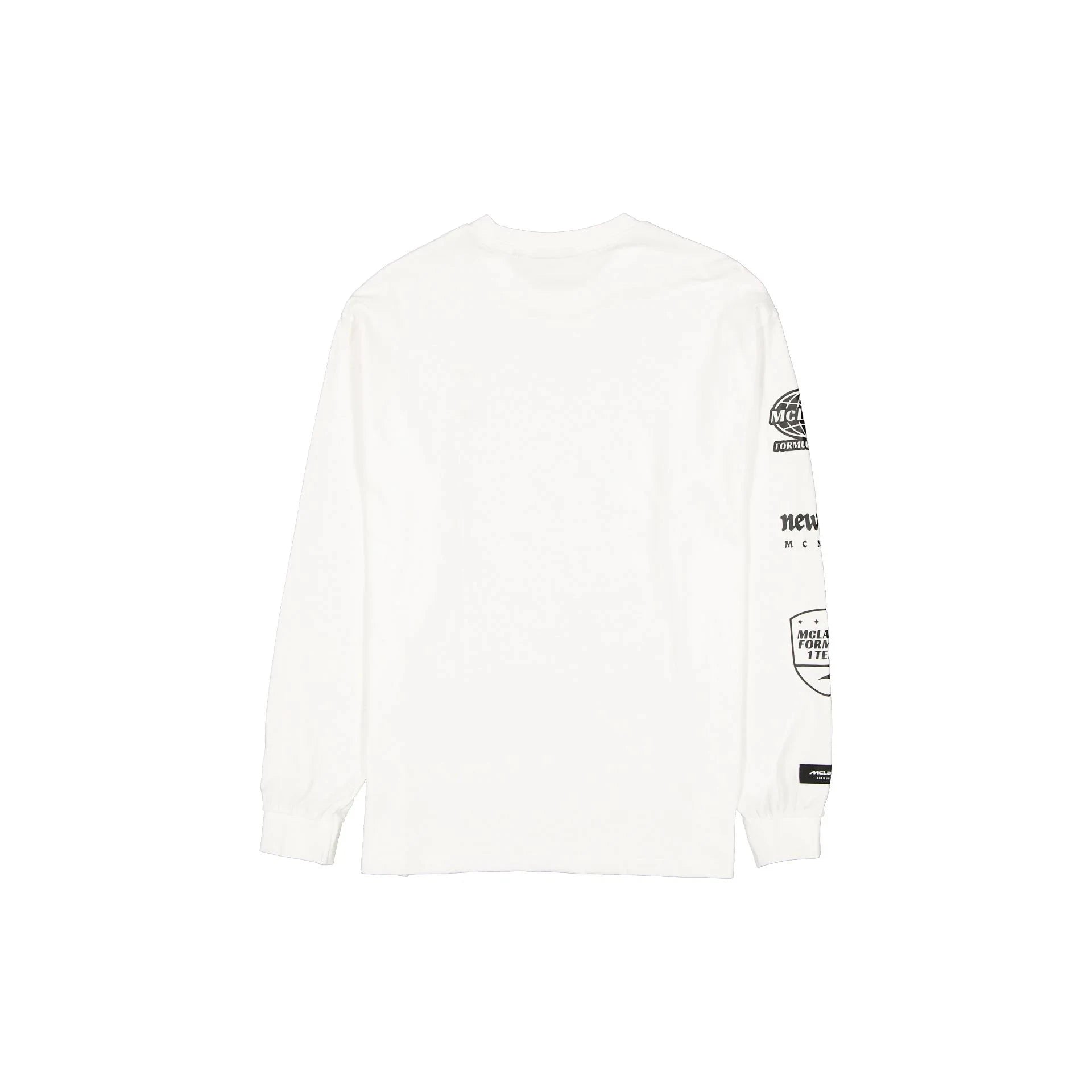 McLaren F1 x New Era Long Sleeve Racing T-Shirt - White/Black – Image 4