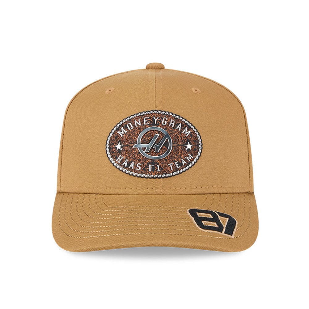 Haas Racing F1 New Era 9Seventy Special Edition Oliver Bearman Austin GP Hat - Brown – Image 4