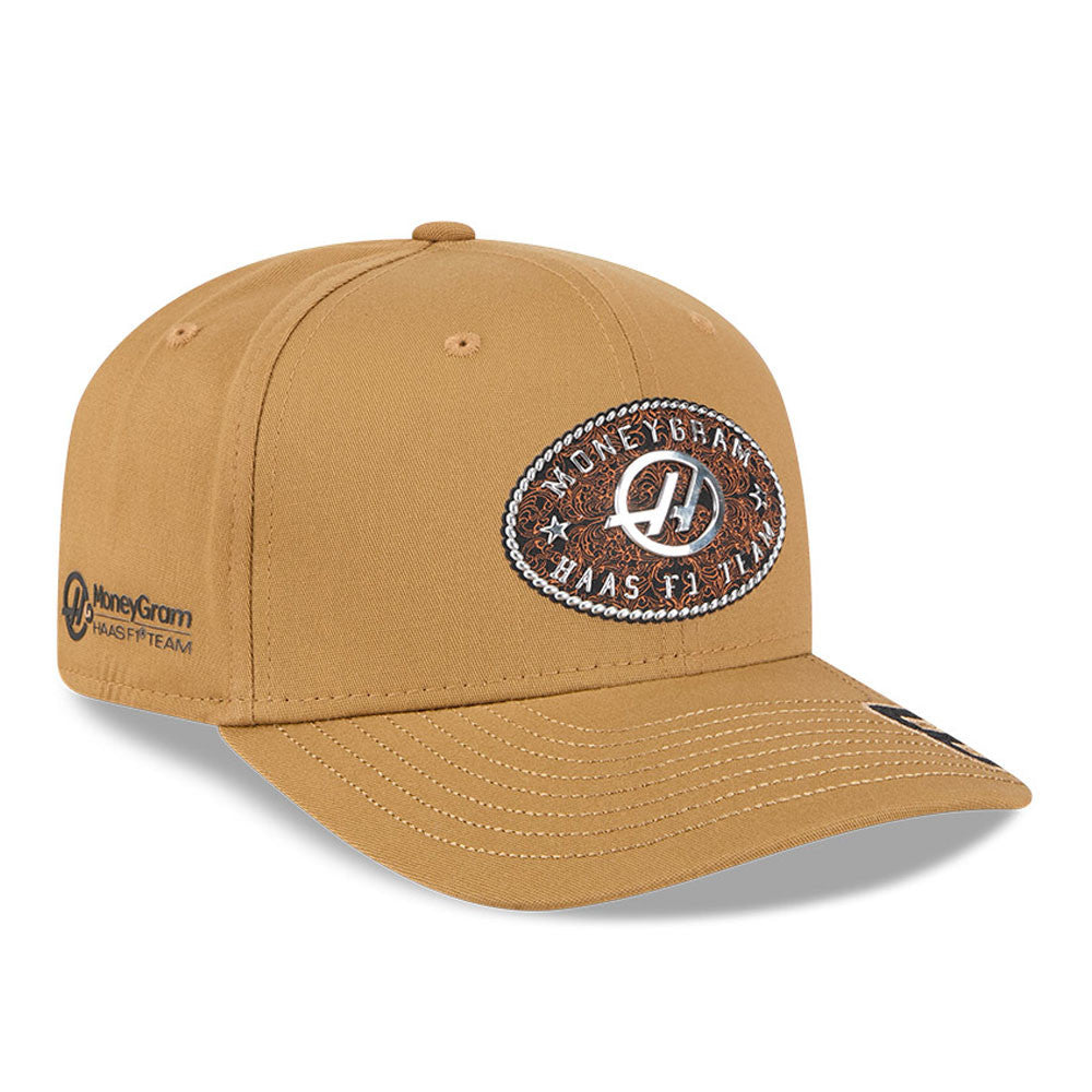 Haas Racing F1 New Era 9Seventy Special Edition Oliver Bearman Austin GP Hat - Brown – Image 5