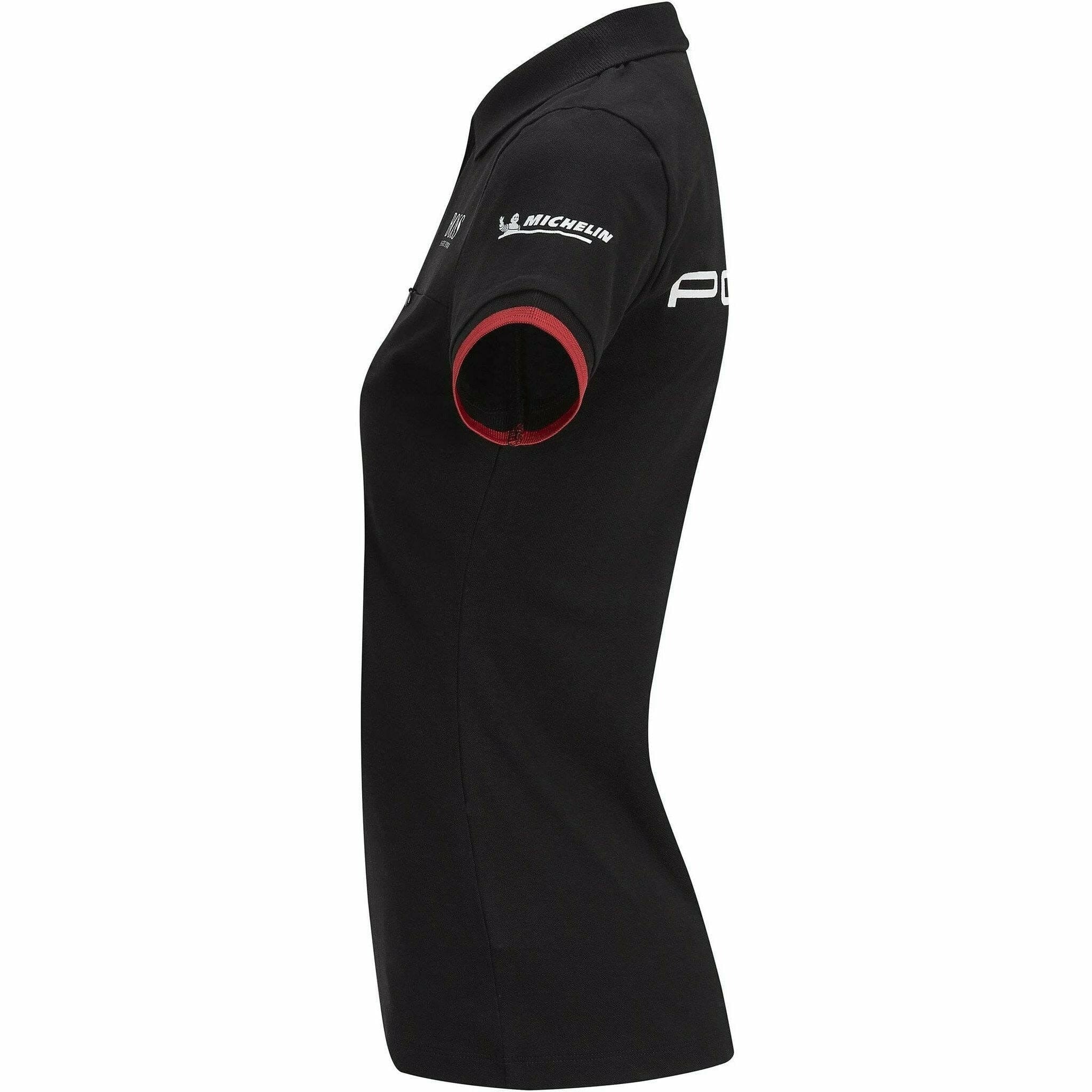 Porsche Motorsport Women's Black Team Polo w/Motorsport Kit – Image 4