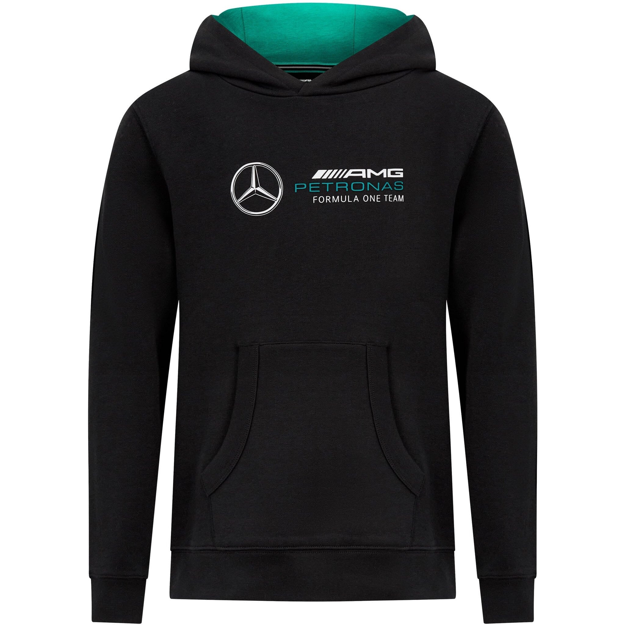 Mercedes AMG Petronas F1 Kids Hooded Logo Sweatshirt - Youth